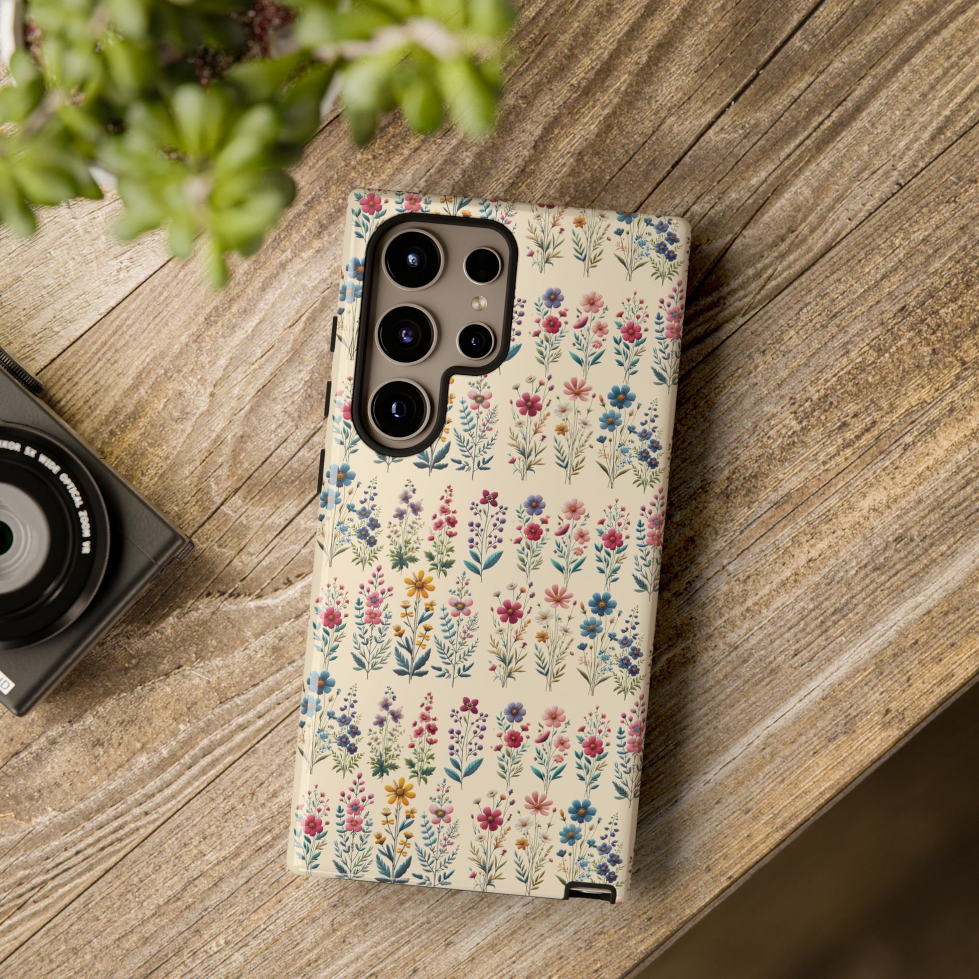 Best Beautiful Wildflower Phone Case Floral Design for iPhone, Galaxy, and Google Durable Protection Gift for Her Case iPhone 15, Samsung iPhone Gift for Her