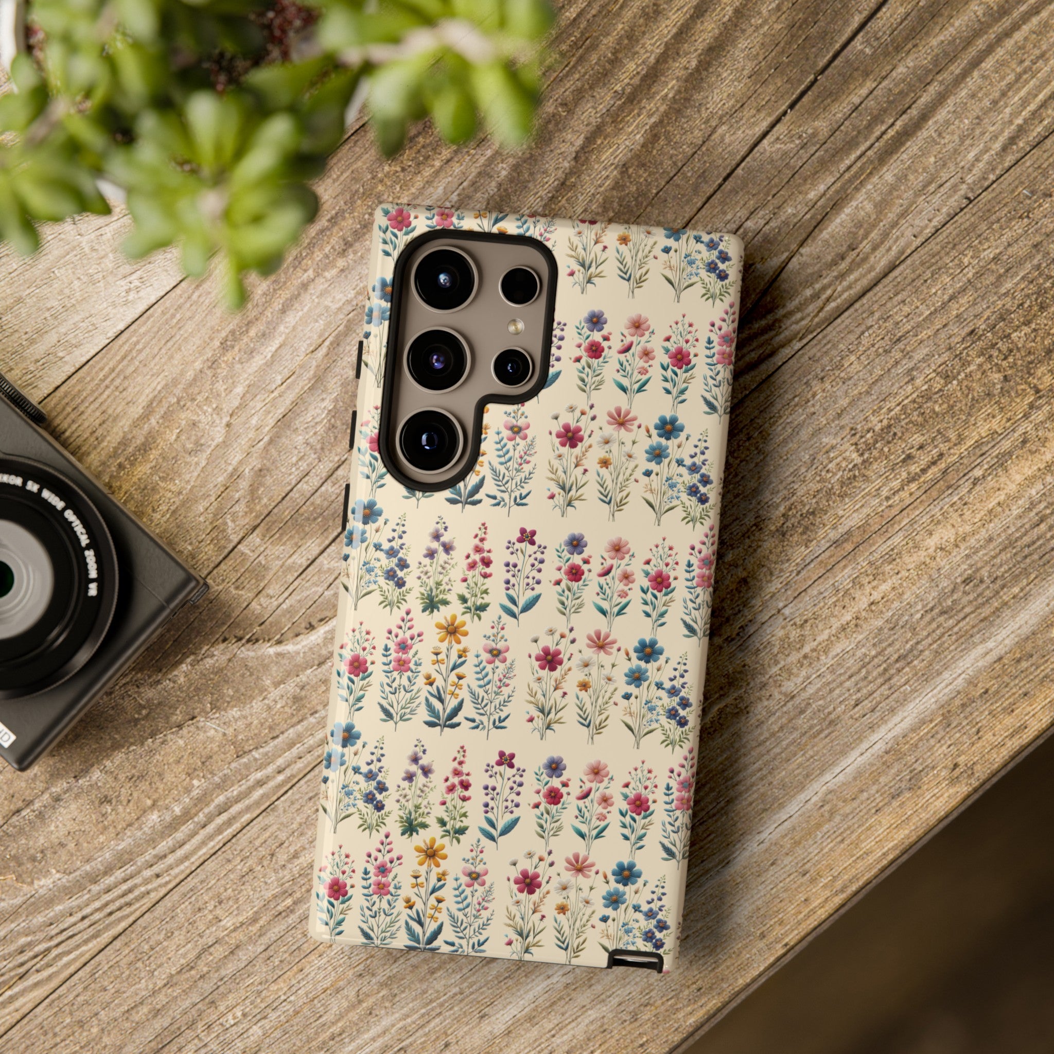 Best Beautiful Wildflower Phone Case Floral Design for iPhone, Galaxy, and Google Durable Protection Gift for Her Case iPhone 15, Samsung iPhone Gift for Her