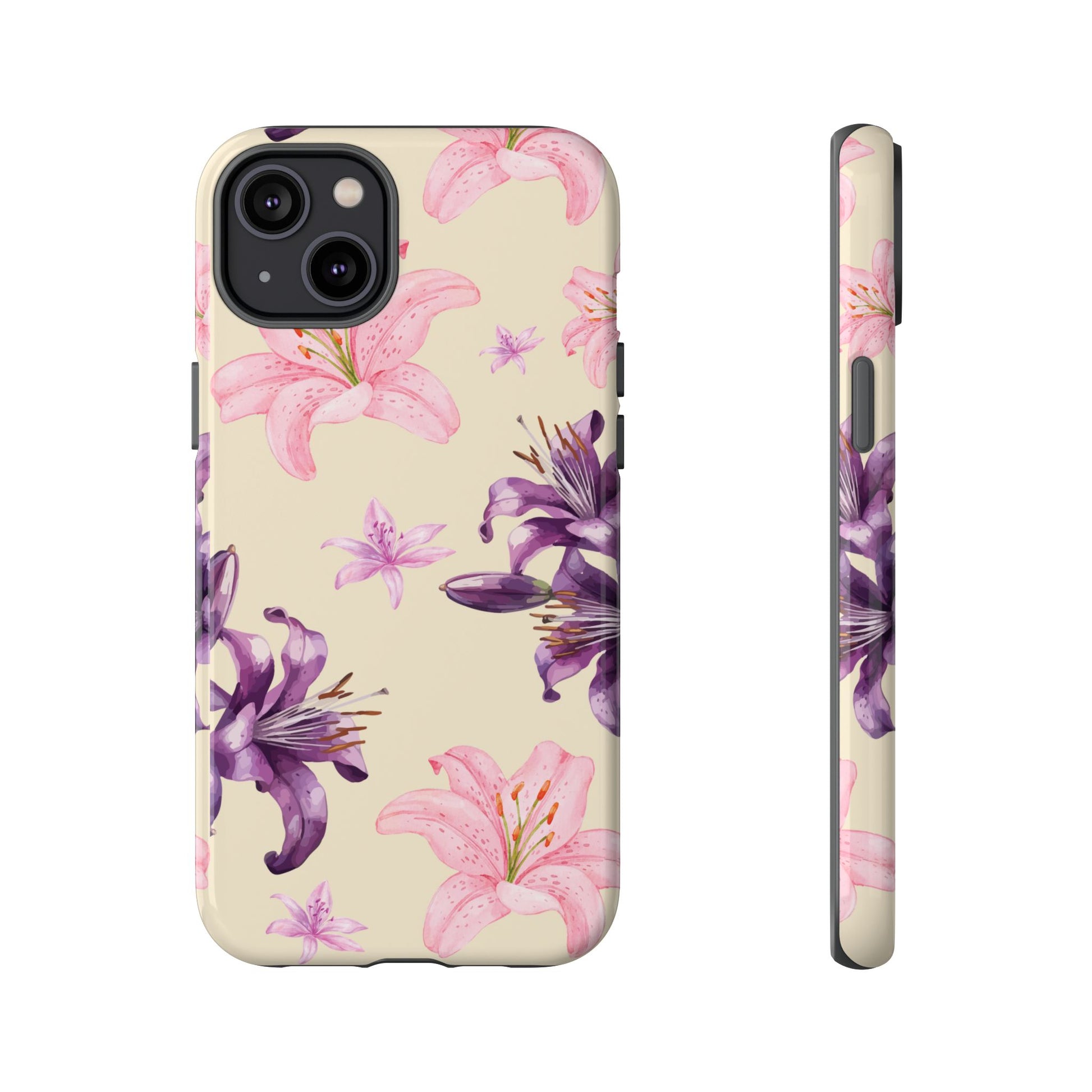 Blooming Tiger Lily Phone Case - Compatible with iPhone, Samsung, and Pixel | Stylish Protective Cover Gift for Her Perfect for Floral Lover