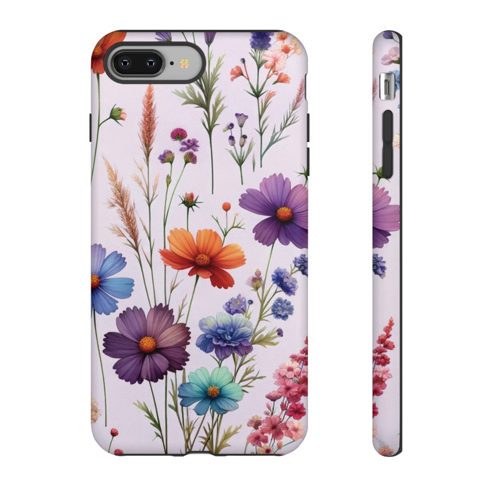 Lavender Wildflowers Protective Phone Case Gift for Her Phone 15, Samsung iPhone Samsung Gift for Her Case iPhone 15, Samsung iPhone Samsung Accessory Gift for Her.