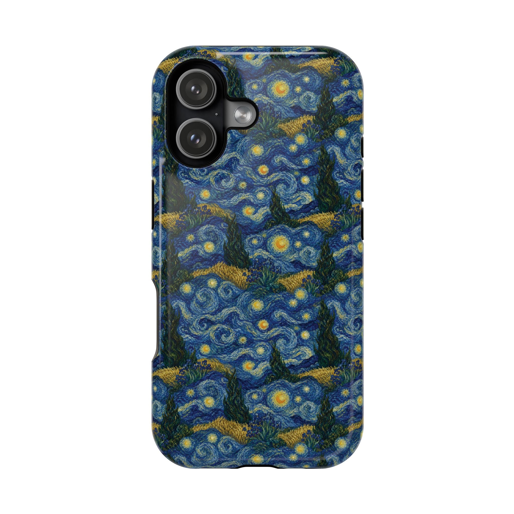 Coque de téléphone magnétique Van Gogh Illusion — Design élégant, résistant aux chocs, pour les amateurs d'art