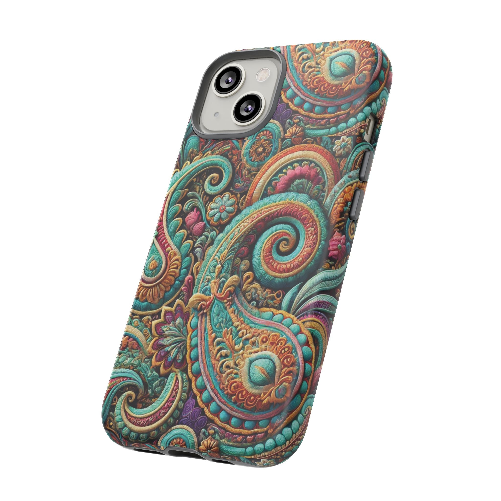Best Paisley Phone Case Tough, Faithful Phone Cases & Religious iPhone Accessories: Protect Your Device & Show Perfect Gift for Her