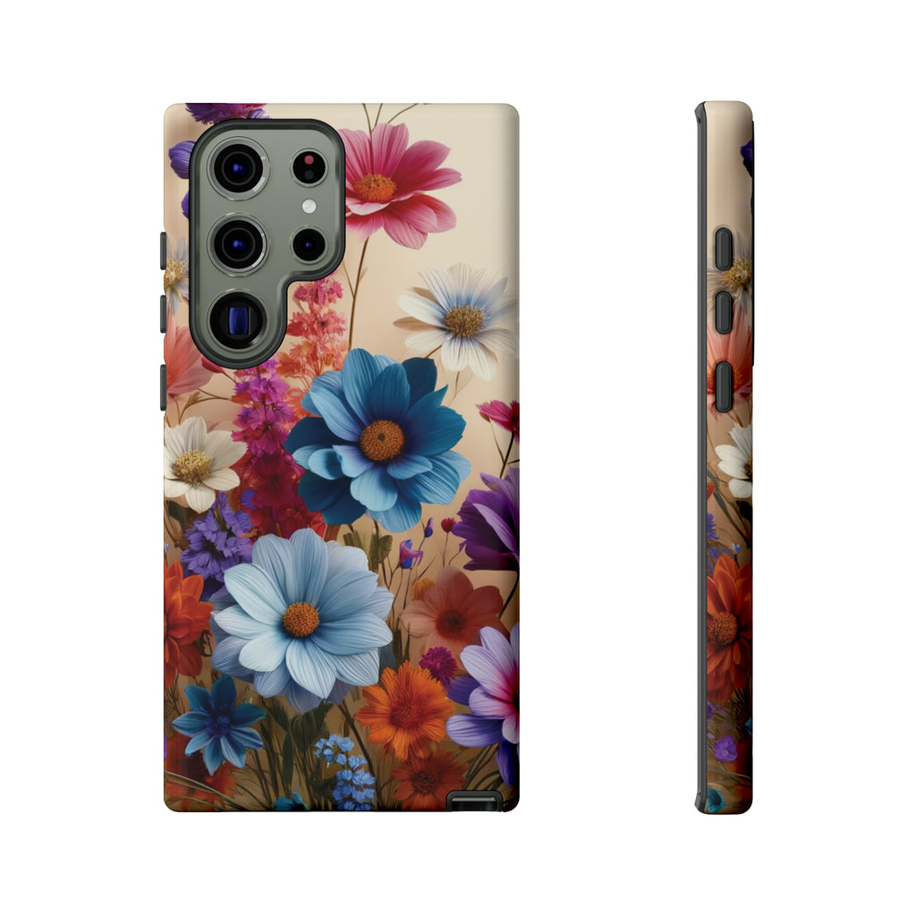 Best Phone Case Floral 3D Illusion Luxury Tough Case Floral Elegant Durable Stylish for Modern Devices iPhone 15, Samsung iPhone Samsung Accessory Gift for Her.