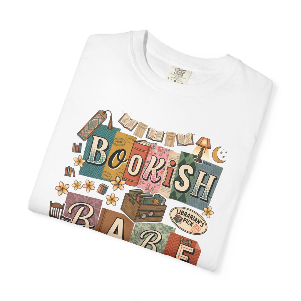 Bookish Babe Reader T-Shirt — Book Lover Tee for Teachers & Avid Readers
