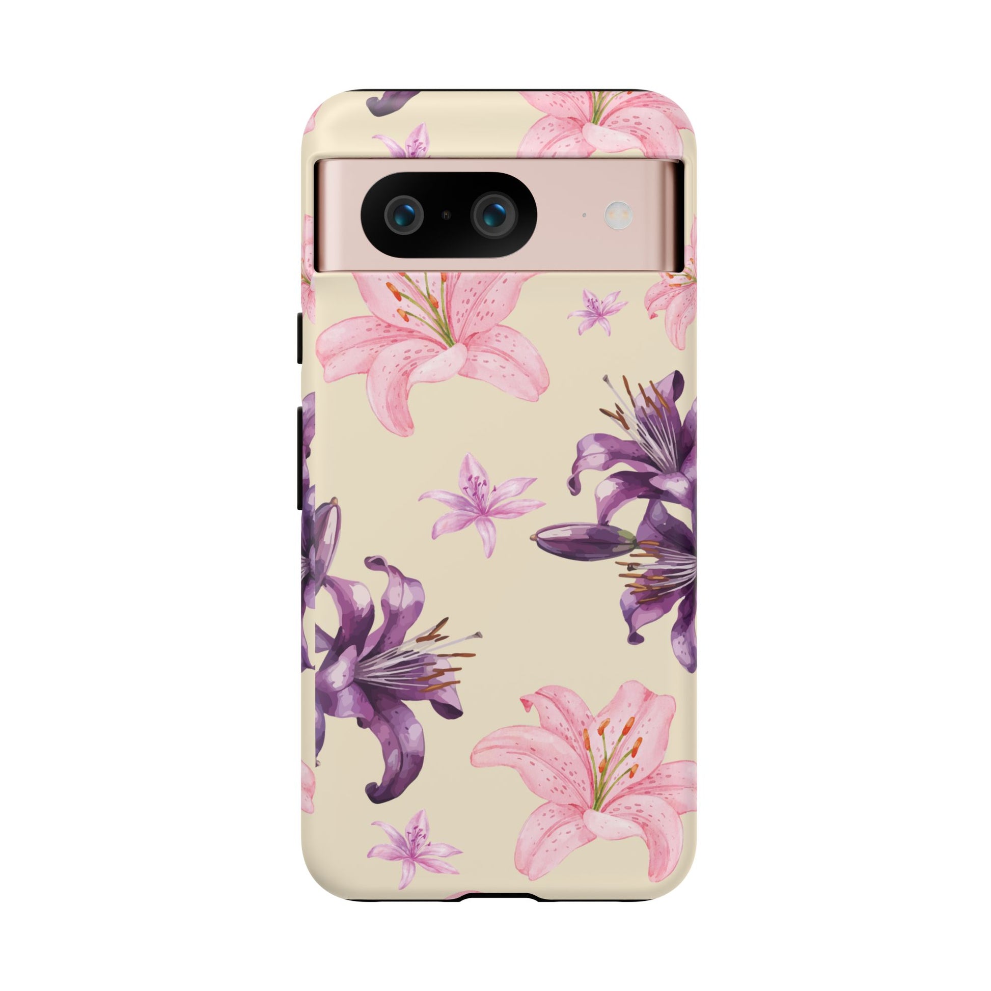 Blooming Tiger Lily Phone Case - Compatible with iPhone, Samsung, and Pixel | Stylish Protective Cover Gift for Her Perfect for Floral Lover