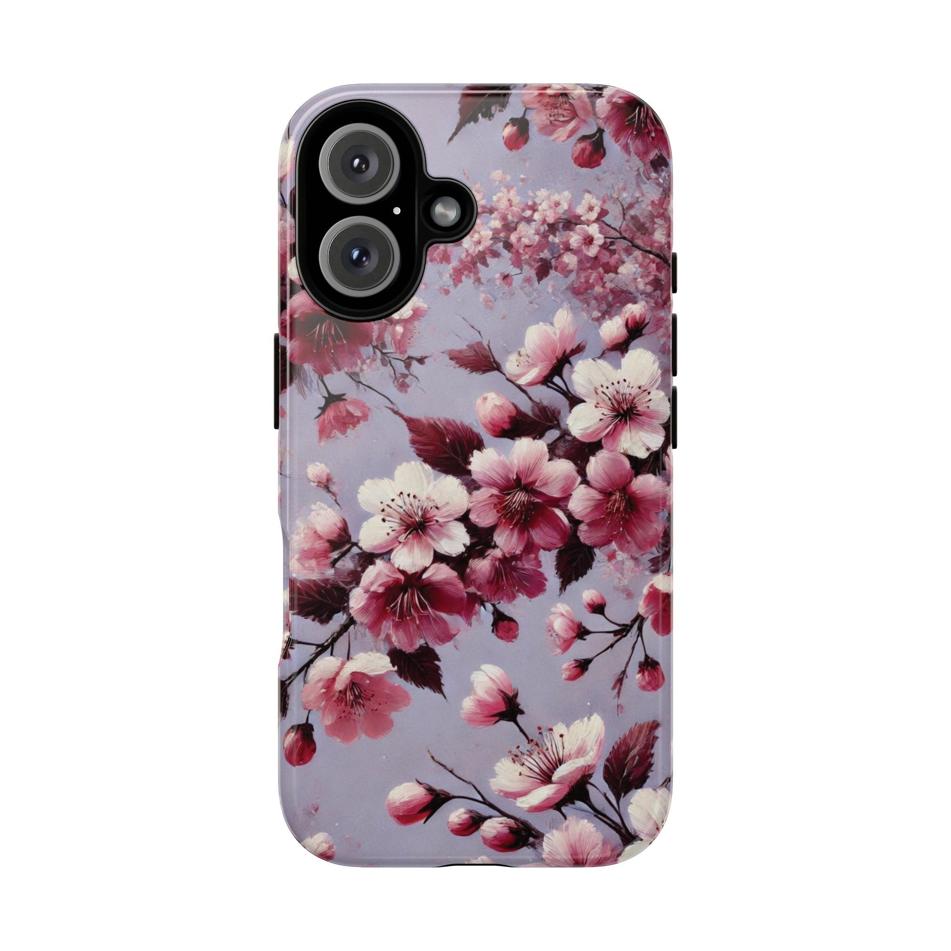 Lavender Floral Fall Phone Case for iPhone 16 pro15 14 13 12  21 23 Samsung, and Pixel | Stylish Protective Cover Gift for Her Perfect for Floral Lover