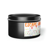 New House Bloom & Glow Elegant Floral Aromas in 4oz/8oz Tin Candles Essence of Nature Collection Unveil Serenity Romance with Exquisite Botanical Scents. Pure Harmony & Grace..