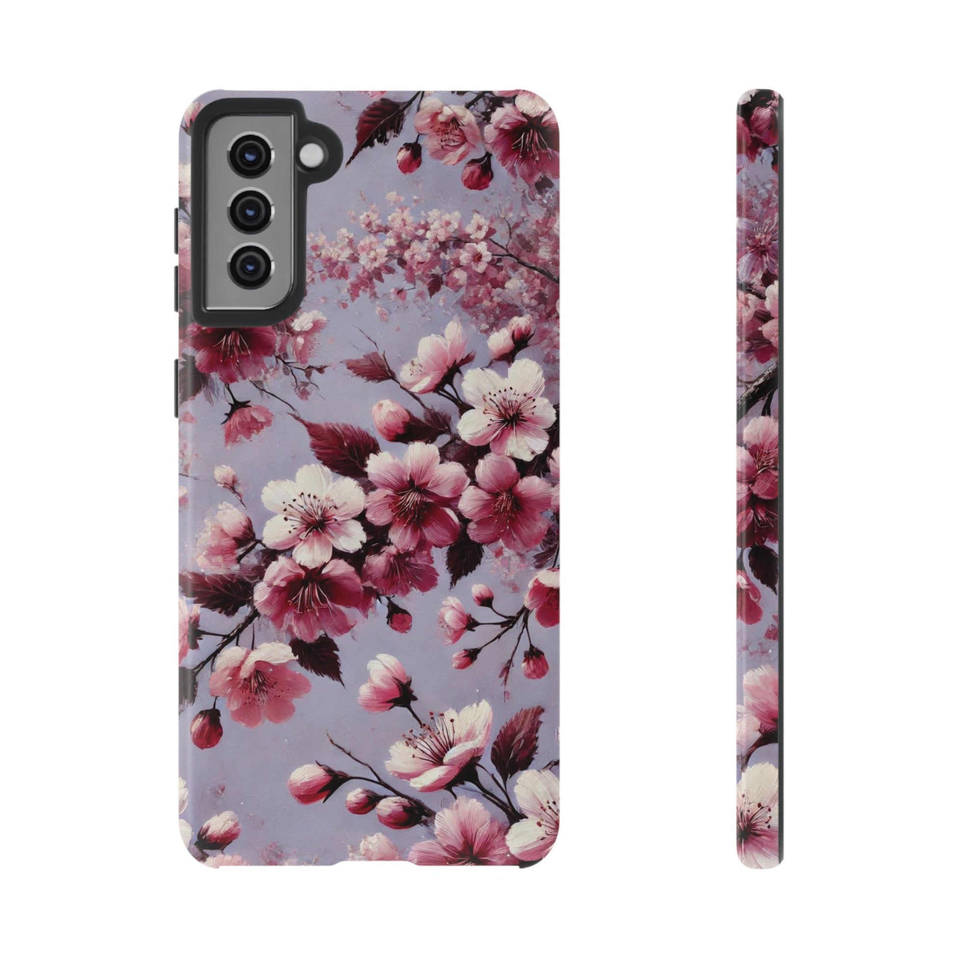 Lavender Floral Fall Phone Case for iPhone 16 pro15 14 13 12  21 23 Samsung, and Pixel | Stylish Protective Cover Gift for Her Perfect for Floral Lover