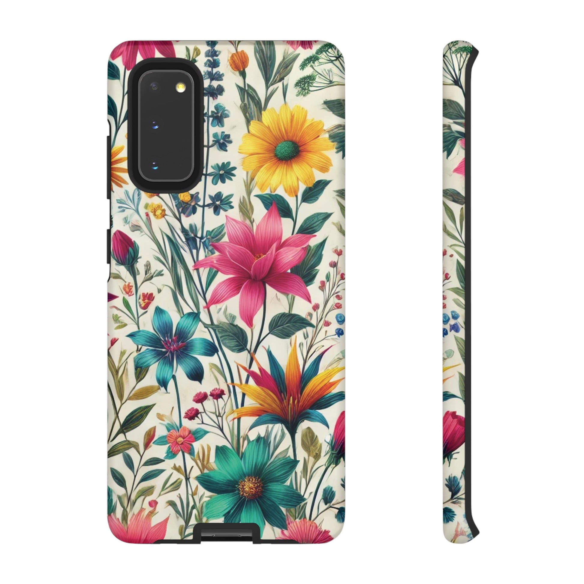 Wildflowers Boho Chic Design Phone Case - Stylish, Protective Cover for All Models Gift for Mom Accessory Gift for Her