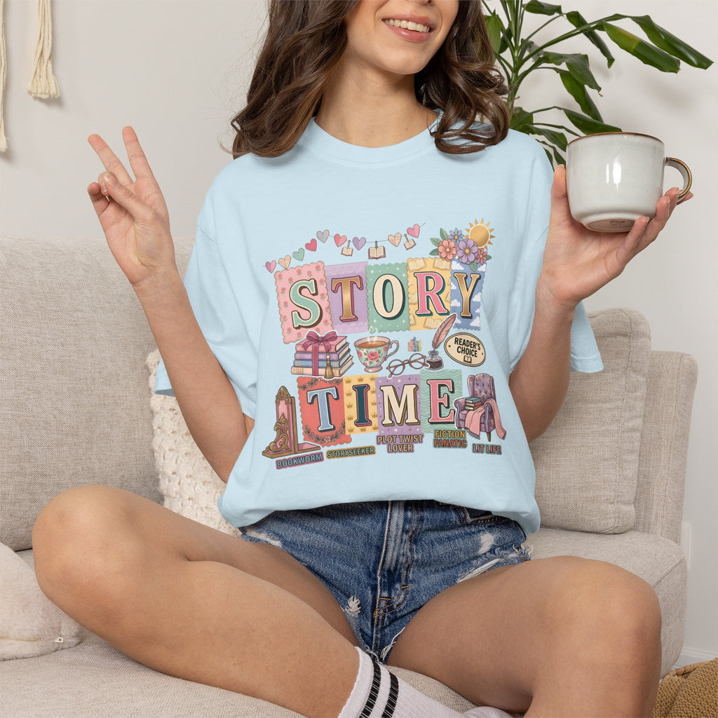 Story Time Book Lover T-Shirt Bedtime Perfect T-shirt Reader
