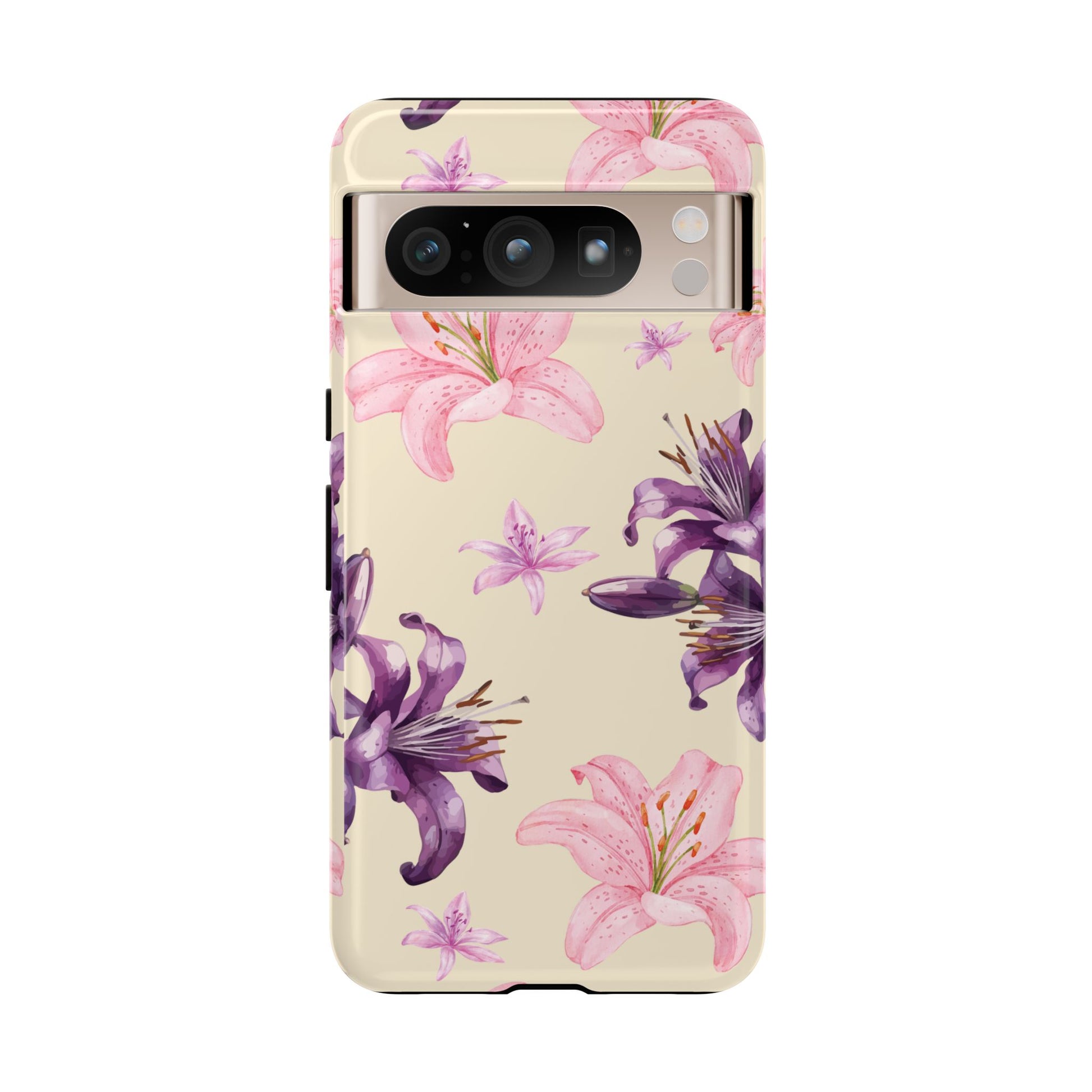 Blooming Tiger Lily Phone Case - Compatible with iPhone, Samsung, and Pixel | Stylish Protective Cover Gift for Her Perfect for Floral Lover