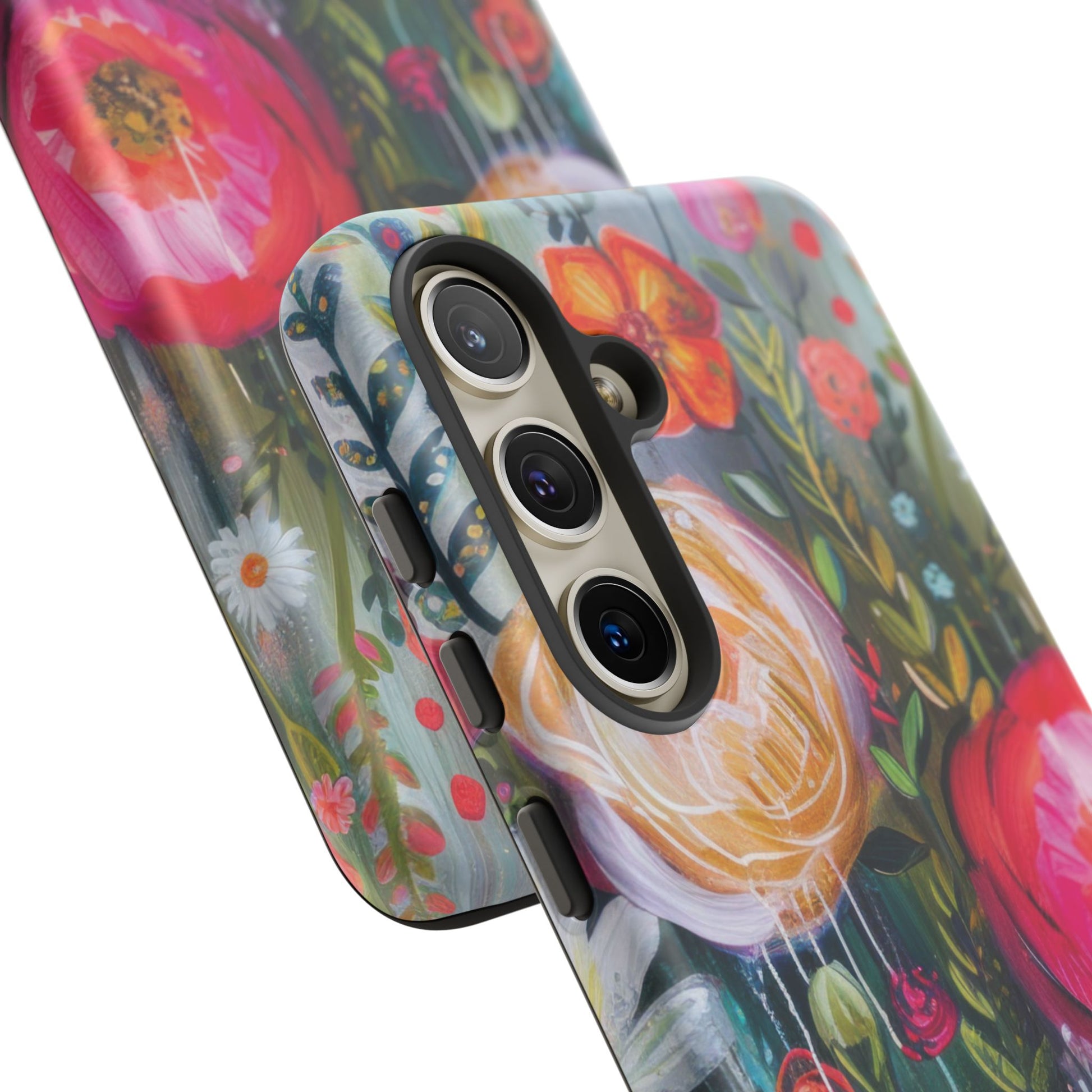 Watercolor Boho Floral Phone Case for iPhone 17 case Samsung, and Pixel | Stylish Protective Cover Gift for Her Perfect for Floral Lover