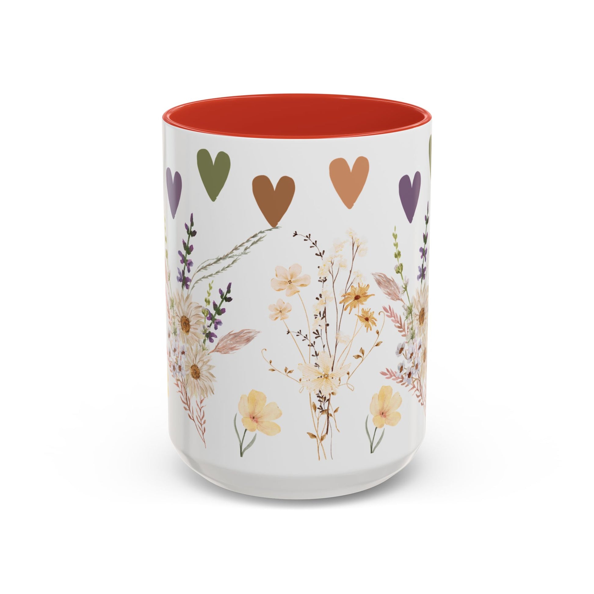 Wildflower Ceramic Mug Elegant Gift for Coffee or Tea Lovers Perfect for Mothers Day Birthdays and Adding Charm to Any Kitchen Gift