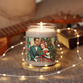 Retro Radiance Candle 50s Franciscan Diamond Starburst Kitsch Christmas Card Art Perfect for Relaxation Home Ambiance Scented Soy Candle, 9oz, Wedding, Bridal Shower, Mother's Day Gift Housewarming Gift - MRSBYVALLE