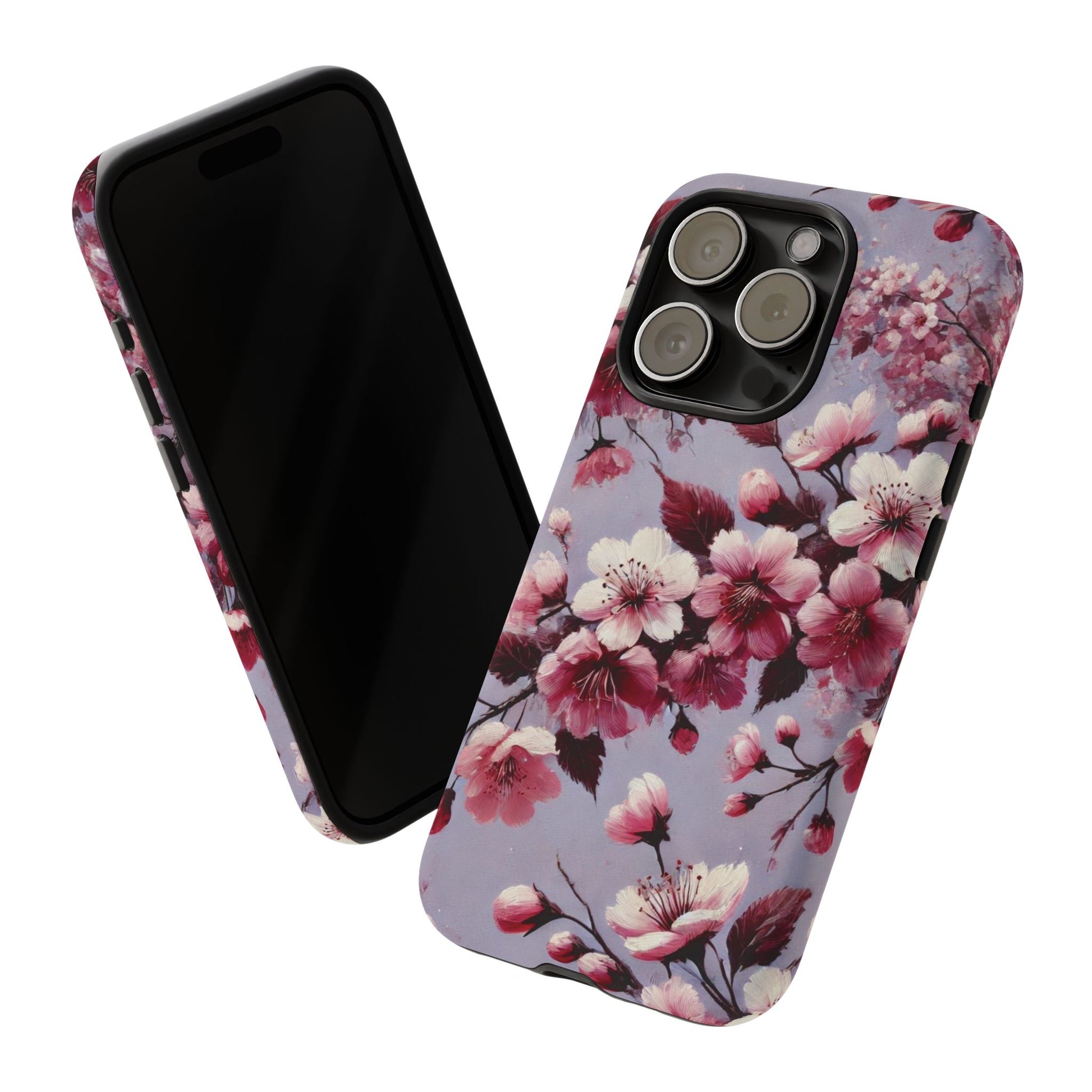 Lavender Floral Phone Case | Fall-Inspired Protective Cover for iPhone, Samsung & Pixel – Perfect Gift for Her