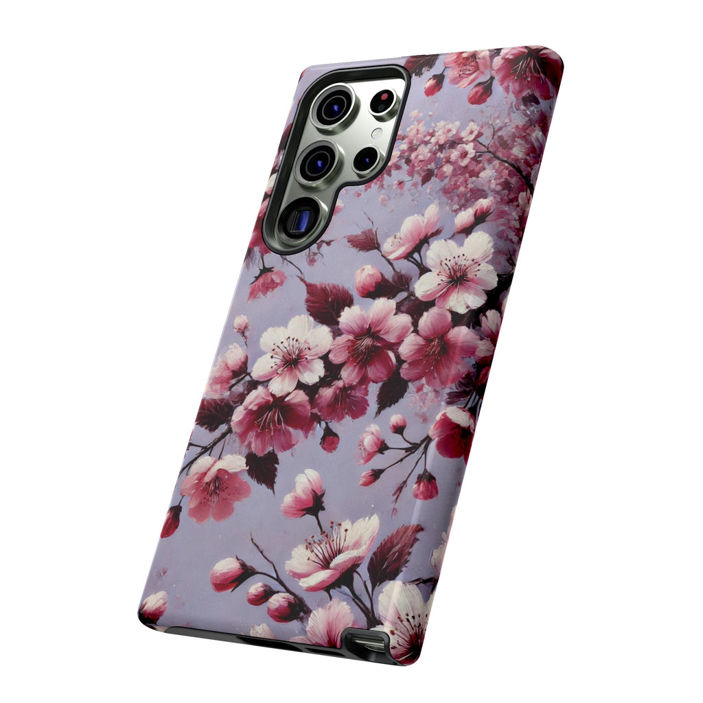 Lavender Floral Fall Phone Case for iPhone 16 pro15 14 13 12  21 23 Samsung, and Pixel | Stylish Protective Cover Gift for Her Perfect for Floral Lover