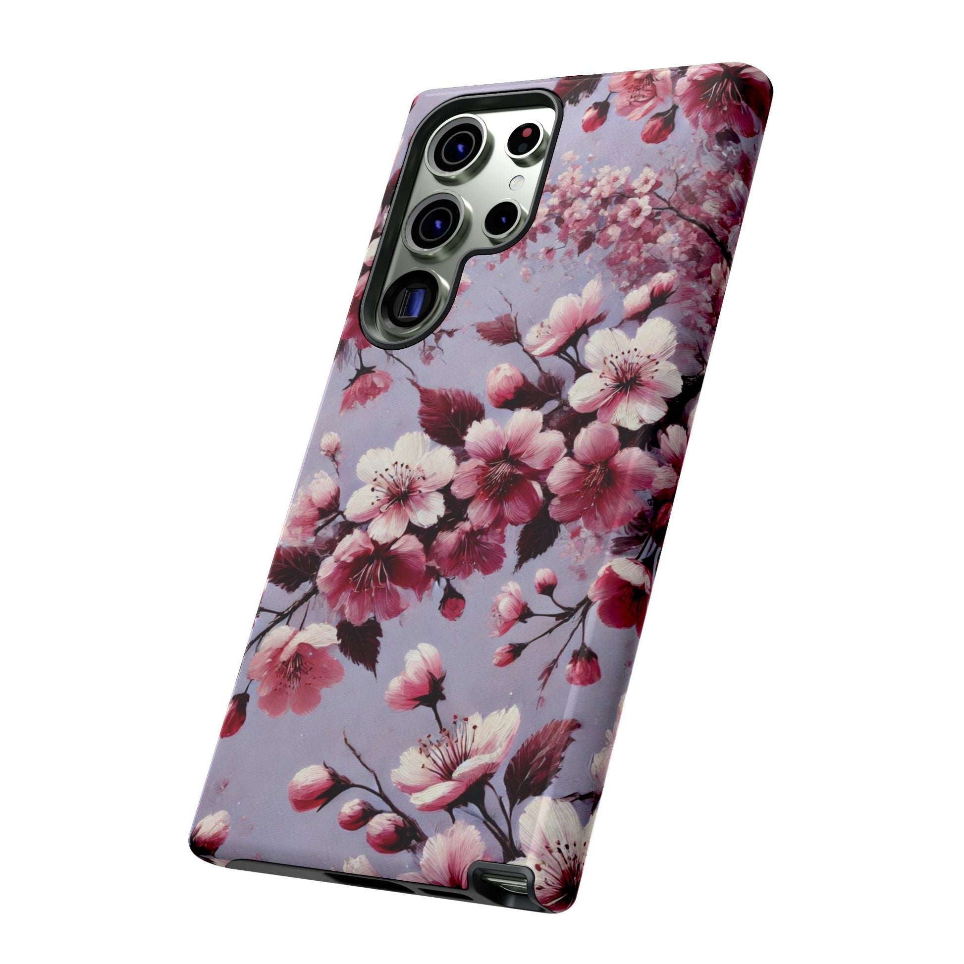 Lavender Floral Fall Phone Case for iPhone 16 pro15 14 13 12  21 23 Samsung, and Pixel | Stylish Protective Cover Gift for Her Perfect for Floral Lover