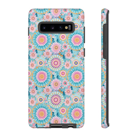 Boho Modern Watercolor Abstract Phone Case Compatible with iPhone, Samsung & More - Stylish, Durable Protection with Vibrant Artistic Design Perfect Gift for Her