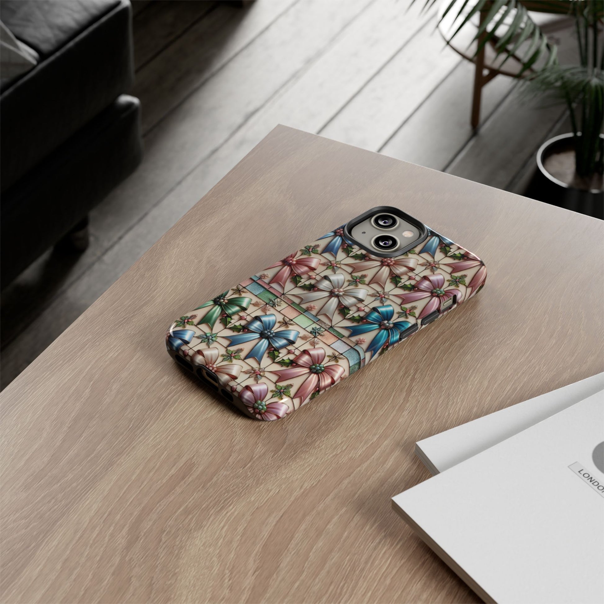 Coquette Bows Pastel Phone Case for iPhone 17 ,  15 14 13 12  21 23 Samsung, and Pixel | Stylish Protective Cover Gift for Her Perfect for Floral Lover