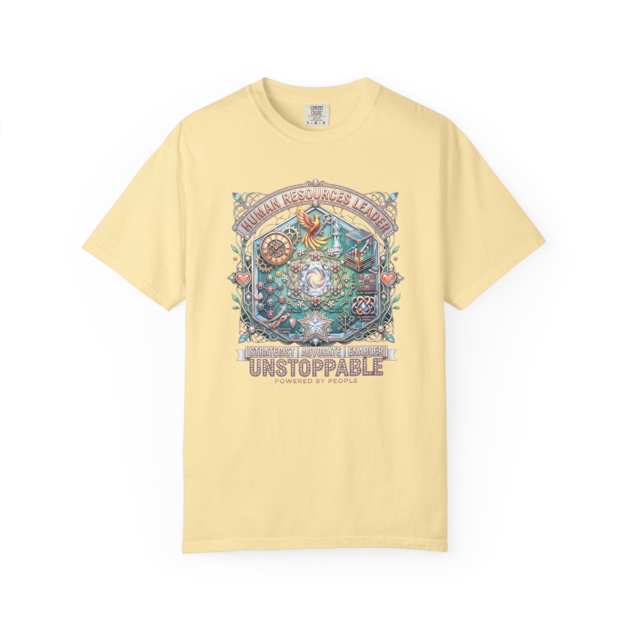 Human Resources Leader Inspirational Graphic T-Shirt  Motivational Nature Tee