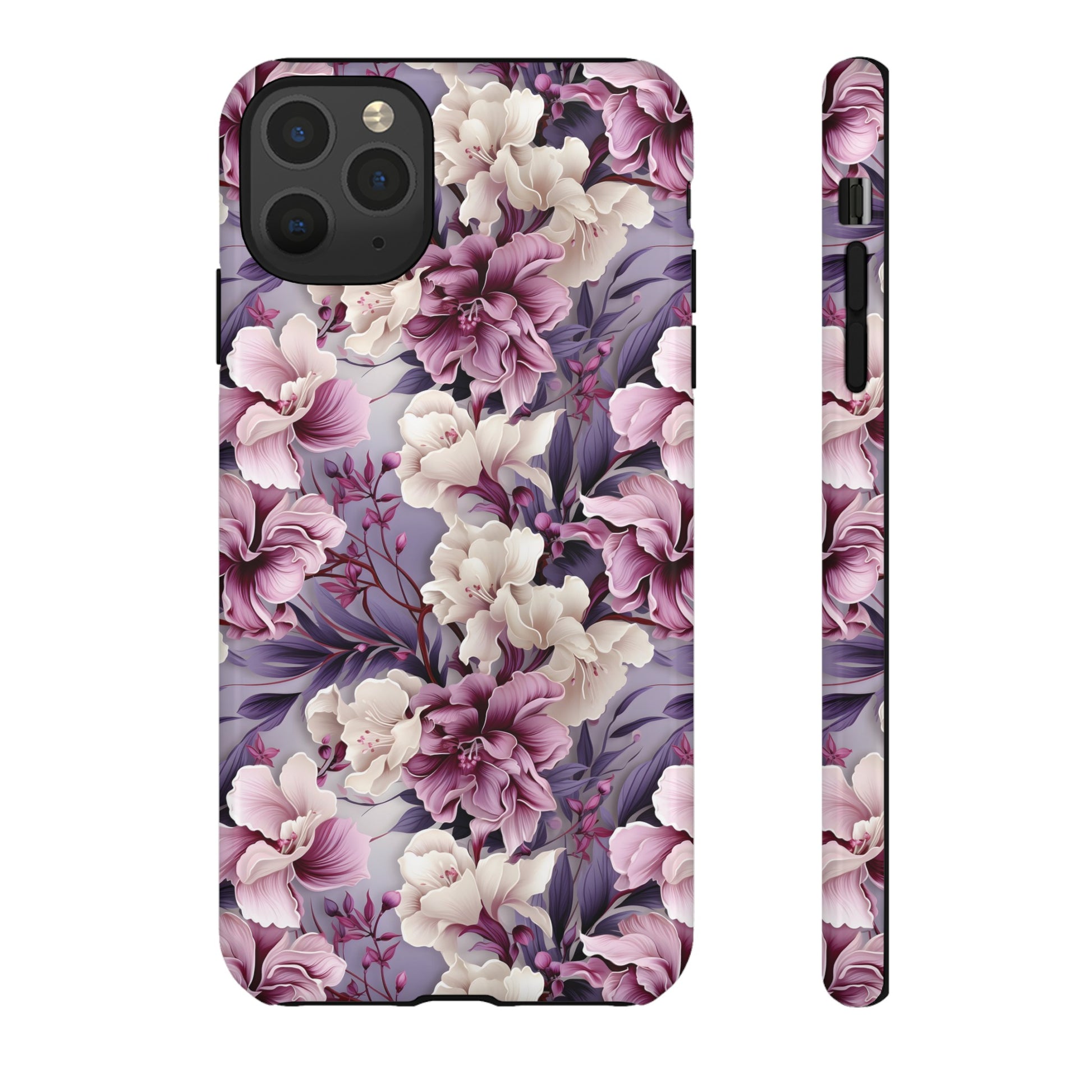 Lavender Flowers Protective Phone Case Gift for Her Phone 15, Samsung iPhone Samsung Gift for Her Case iPhone 15, Samsung