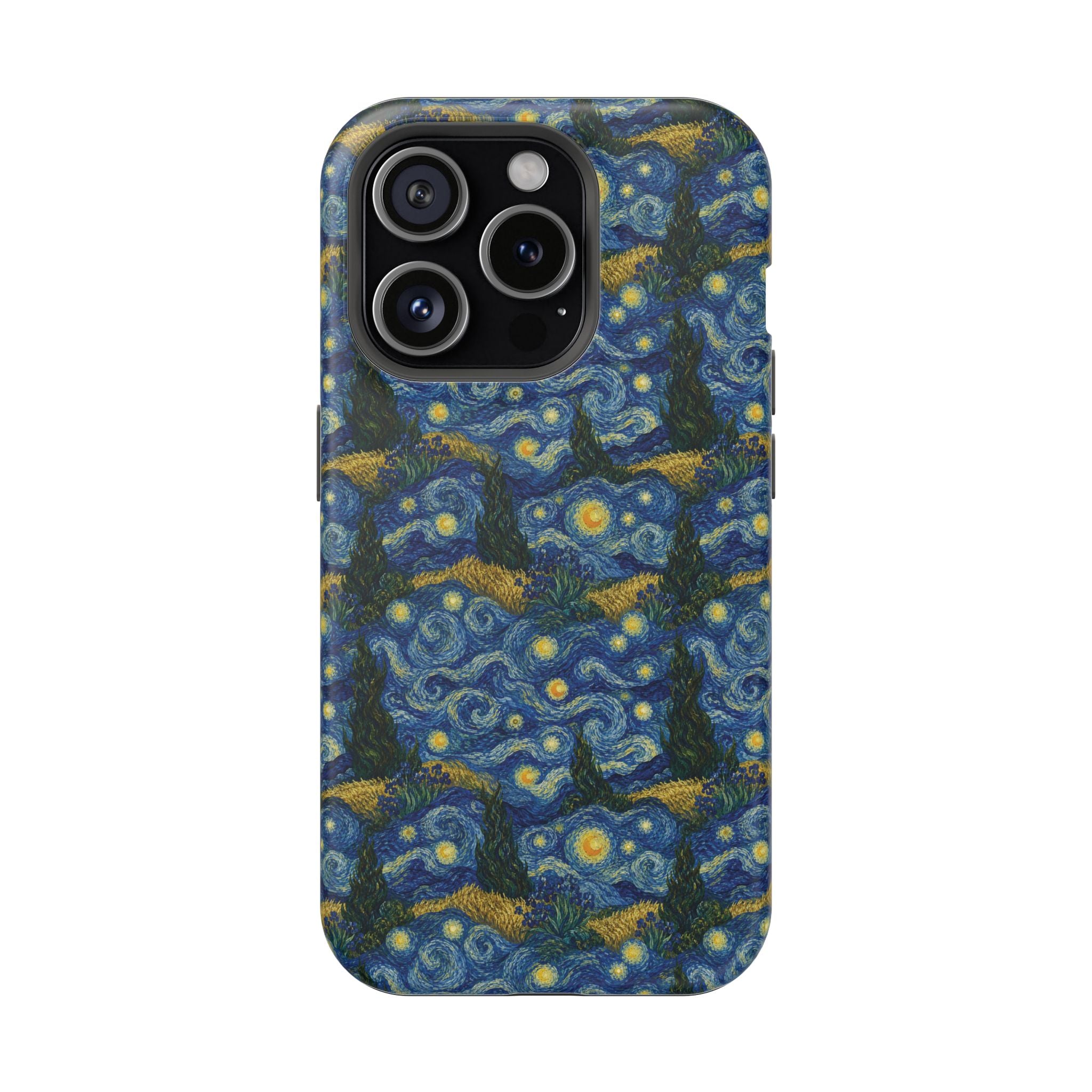 Coque de téléphone magnétique Van Gogh Illusion — Design élégant, résistant aux chocs, pour les amateurs d'art