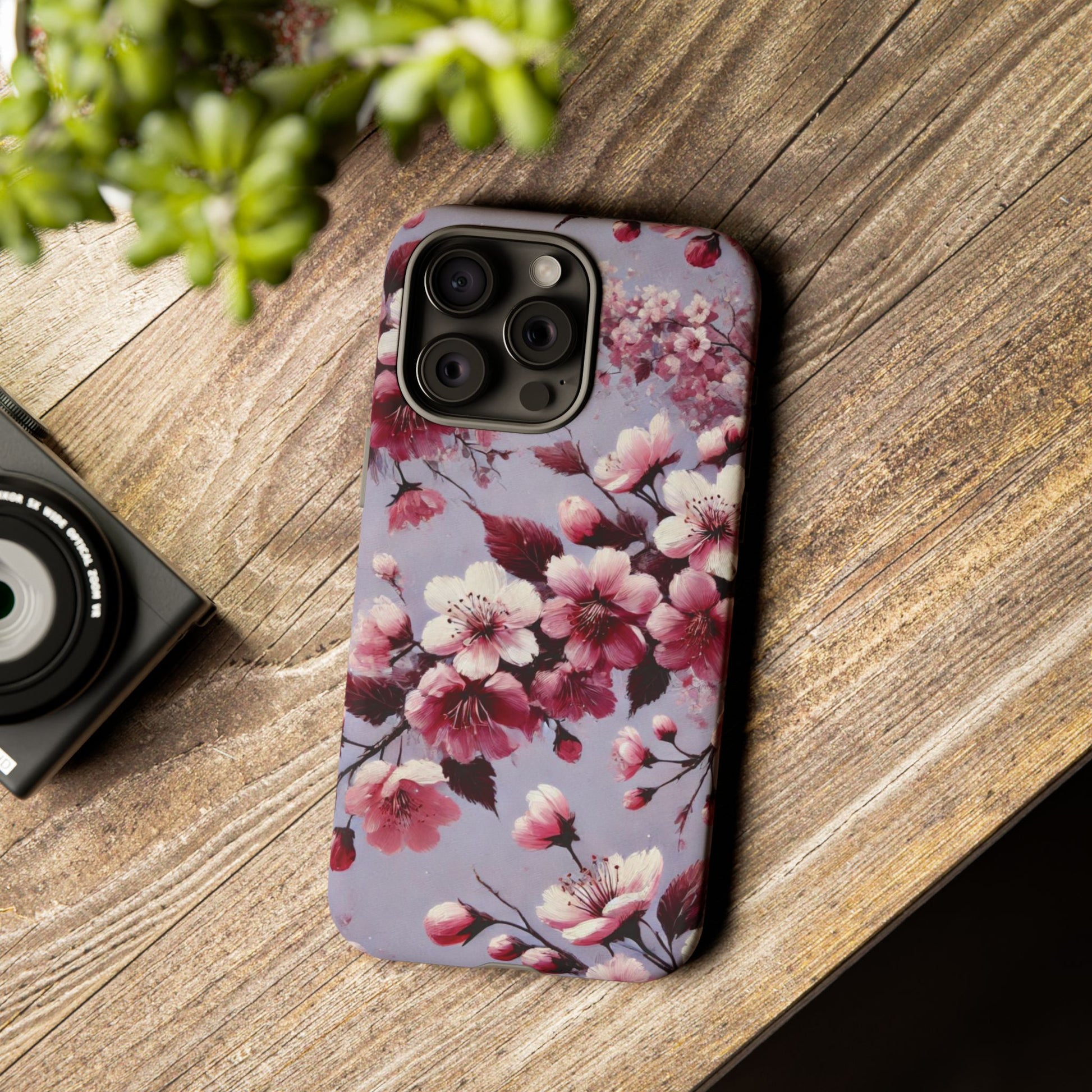 Lavender Floral Phone Case | Fall-Inspired Protective Cover for iPhone, Samsung & Pixel – Perfect Gift for Her