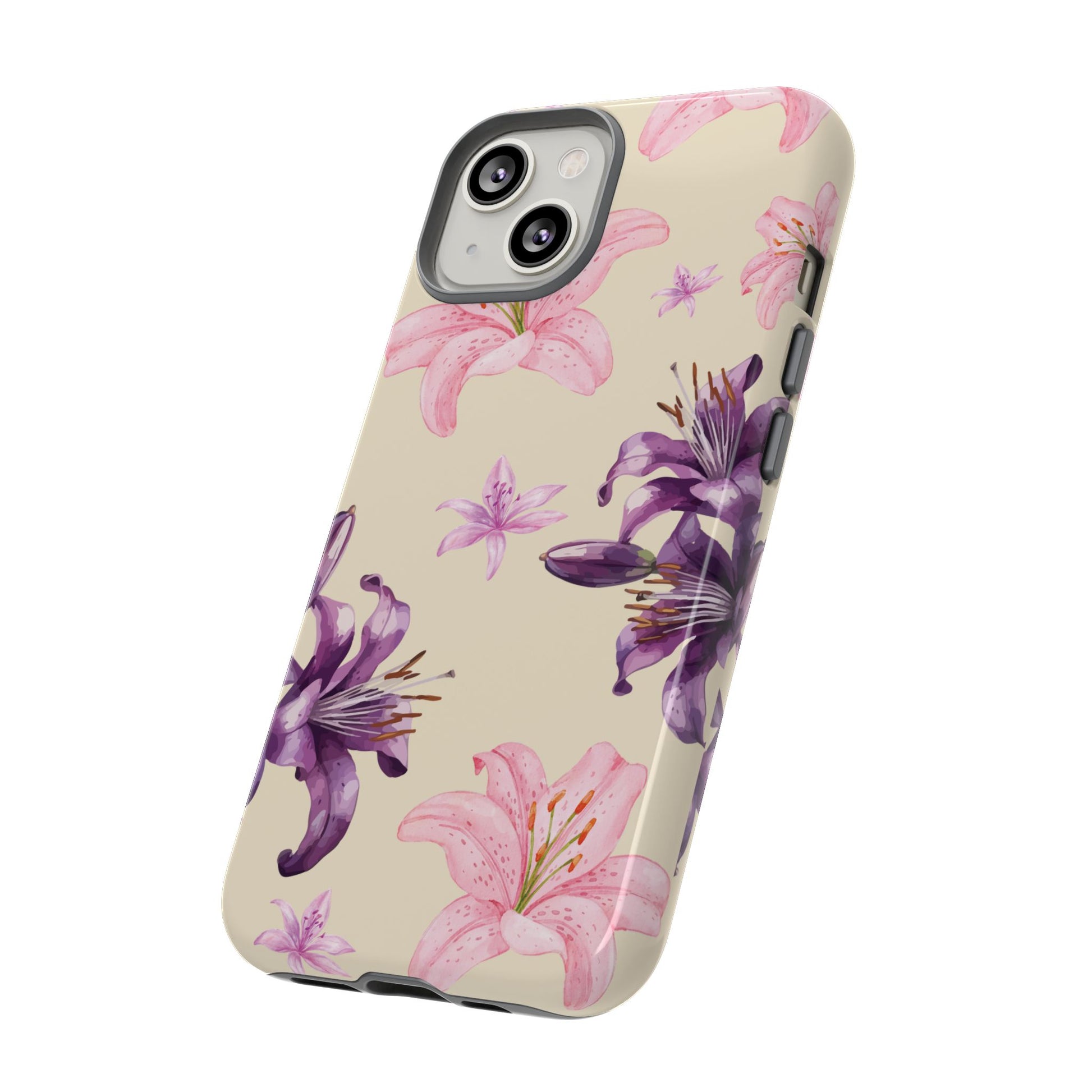 Blooming Tiger Lily Phone Case - Compatible with iPhone, Samsung, and Pixel | Stylish Protective Cover Gift for Her Perfect for Floral Lover