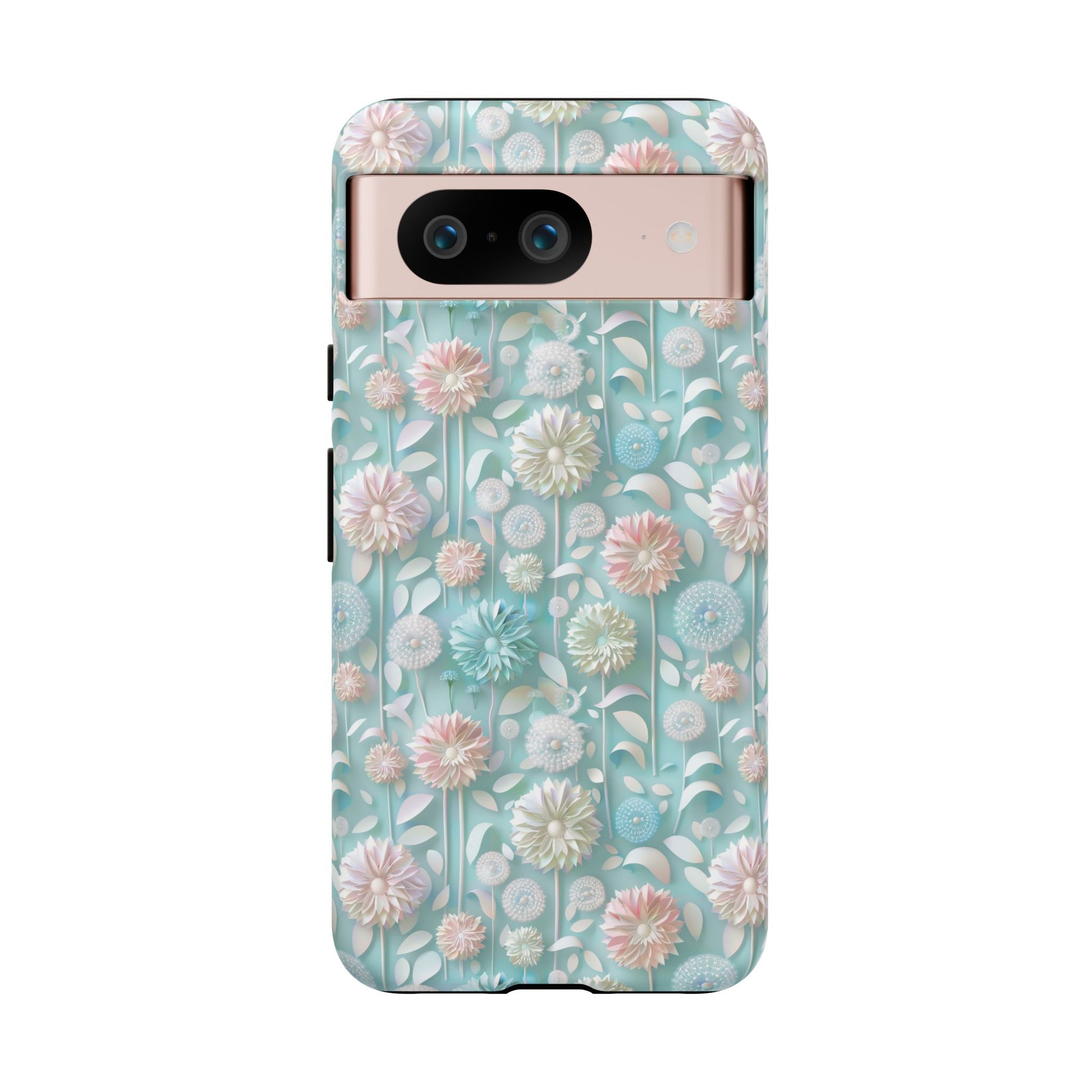 Pastel Floral Phone Case for iPhone & Samsung | Elegant and Slim Design with Shockproof Protection | Durable, Scratch-Resistant, and Lightweight | Stylish Accessory