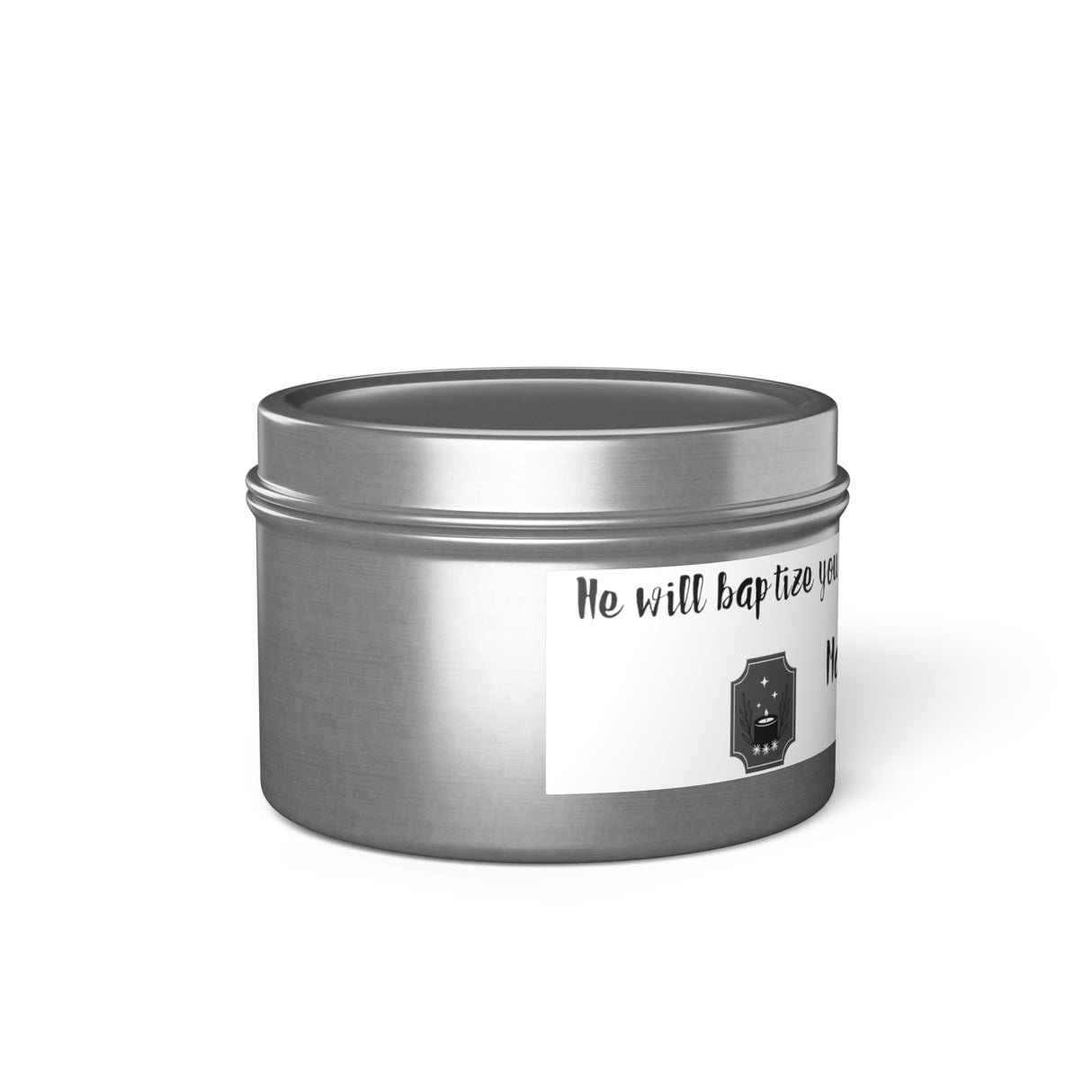 New House Sacred Light Divine Verse Tin Candles Embrace Peace with 4oz/8oz Coconut Soy Wax, Hand-Poured in USA. Lead-Free Wick, 20-40hr Burn. Evergreen, Vanilla, More Spiritual Ambiance Awaits Pure Harmony Grace..