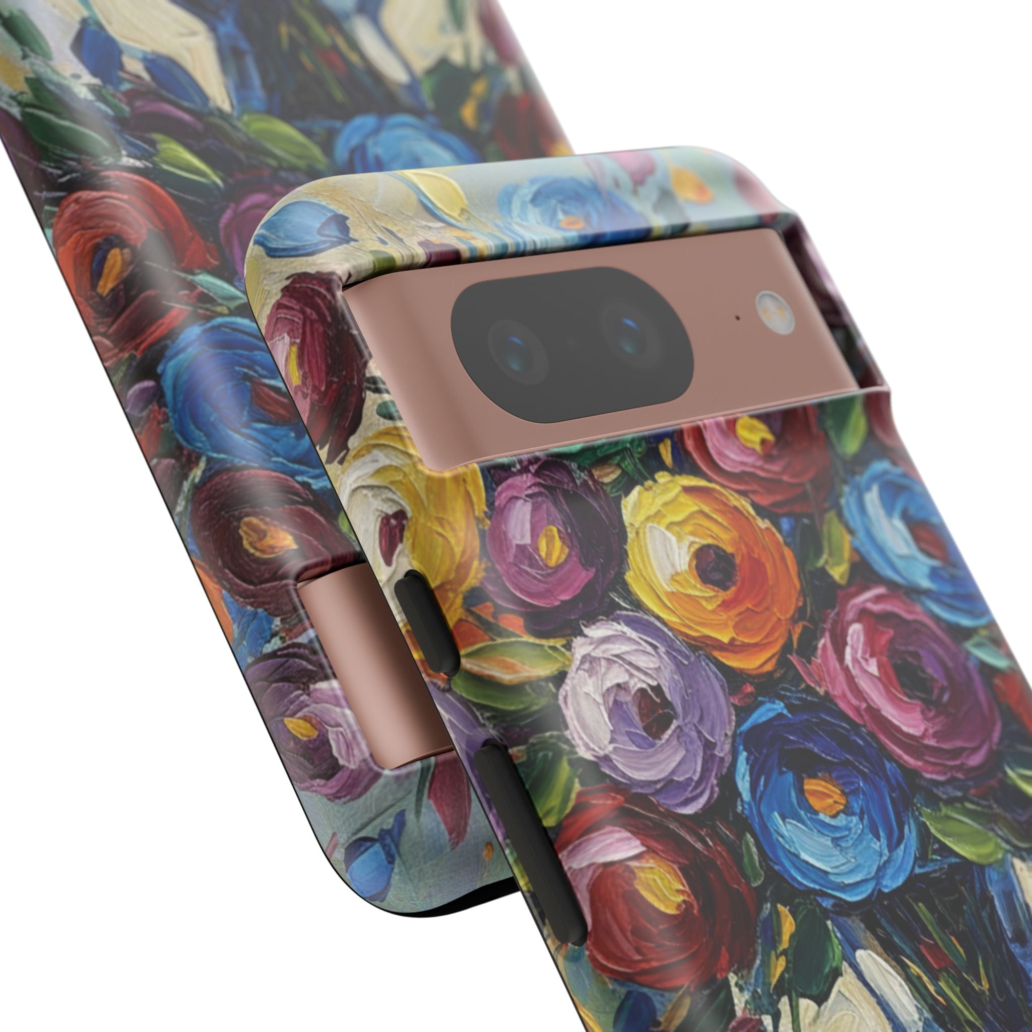 Floral Luxury Oil Painting Illusion Tough Case — Floral Art Phone Case for Art Lovers