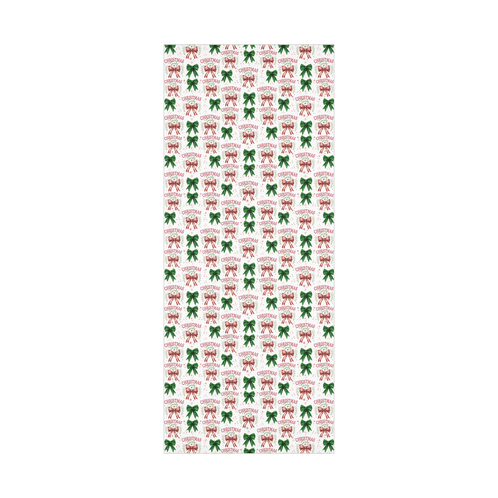 Girly Christmas Wrapping Paper | Cozy Holiday Gift Wrap | Perfect for Christmas Presents, Wedding Celebrations, and Winter Wonderland Themes Christmas - MRSBYVALLE