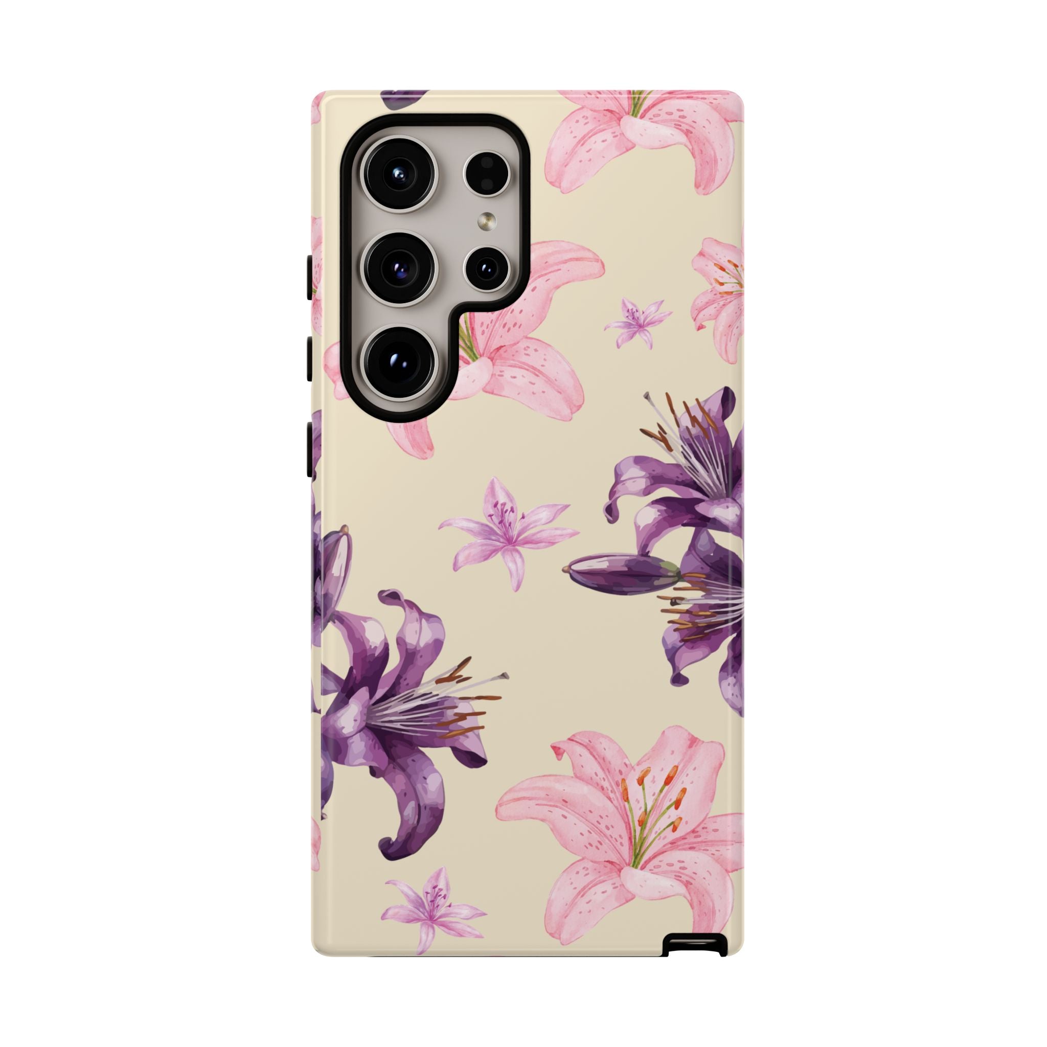 Blooming Tiger Lily Phone Case - Compatible with iPhone, Samsung, and Pixel | Stylish Protective Cover Gift for Her Perfect for Floral Lover