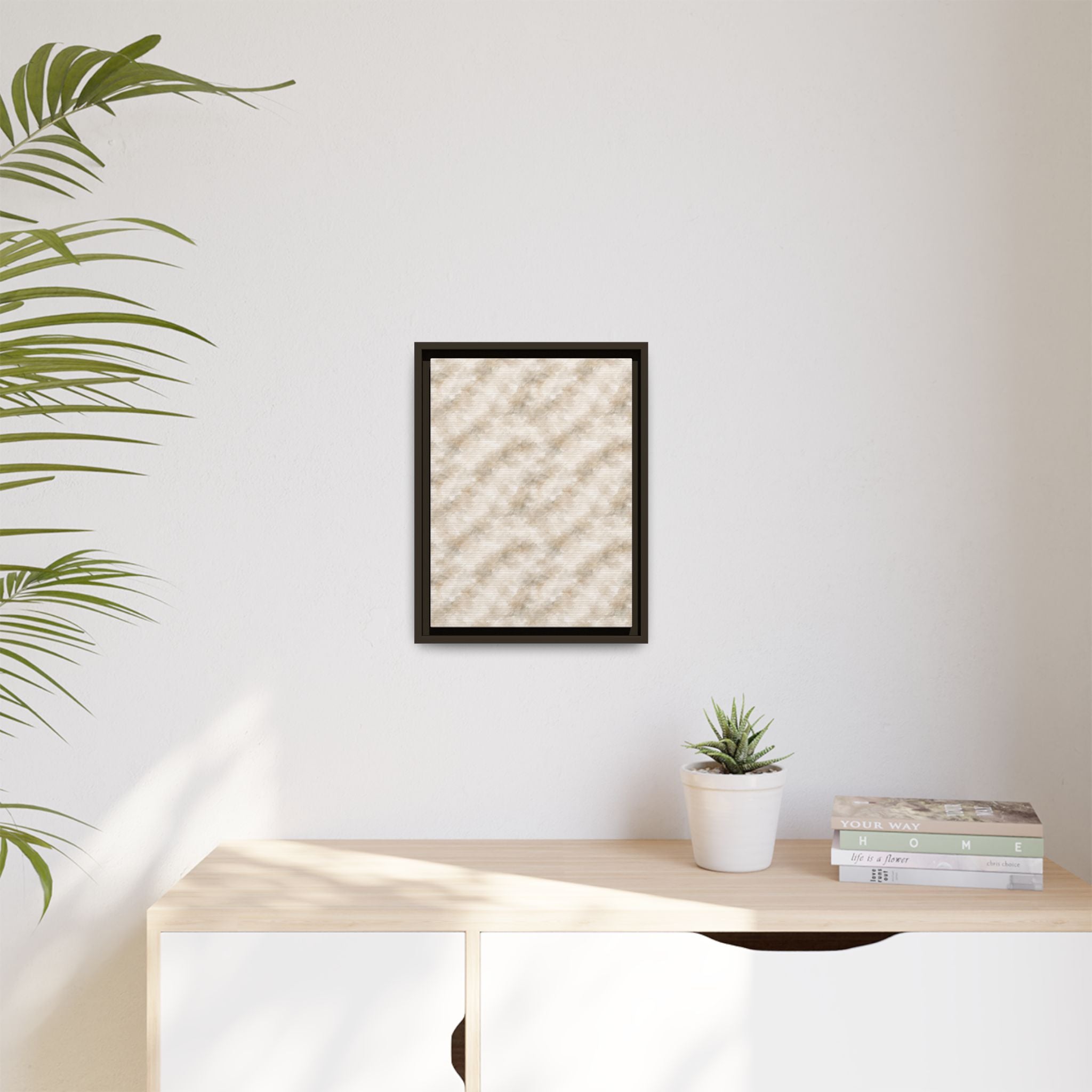 Framed Matte Canvas — Atelier Collection Elegant Wall Art