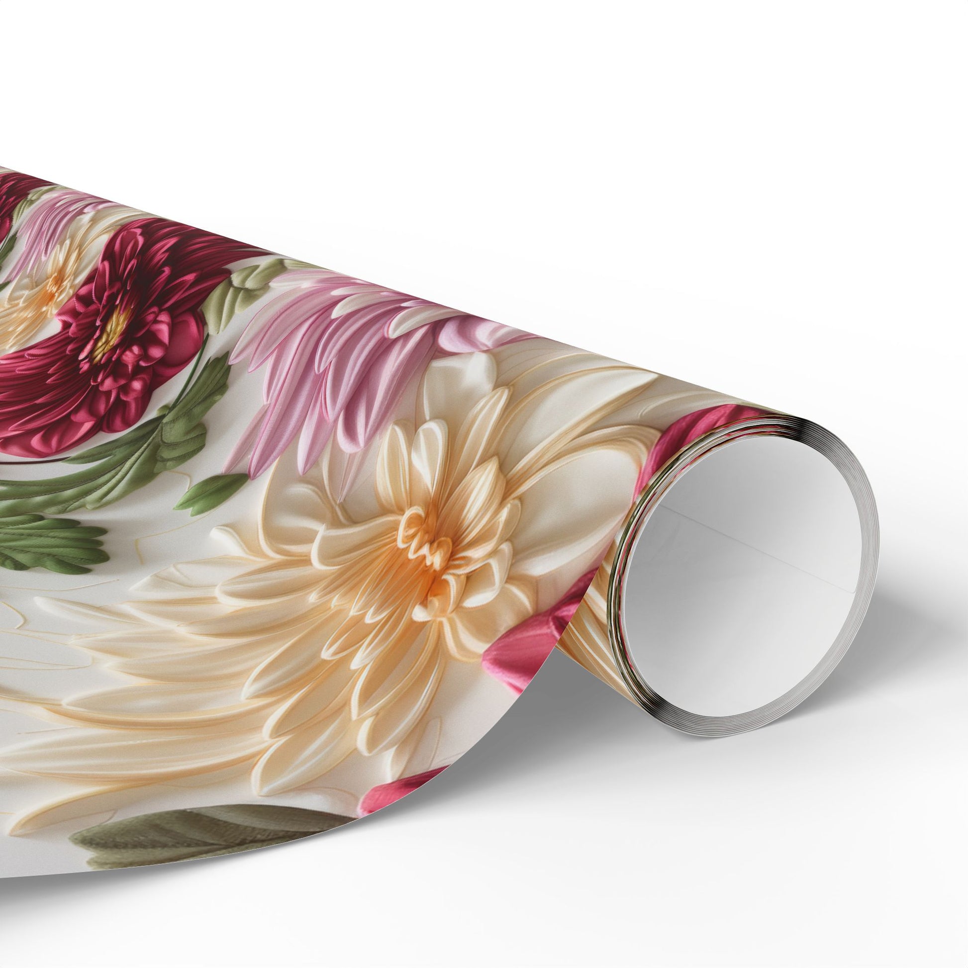 Elegant Fall Floral Wrapping Paper | Autumn-Inspired Gift Wrap with Vibrant Seasonal Blooms | Perfect for Thanksgiving, Birthdays, & Special Occasions | Premium Quality Gifts Moms