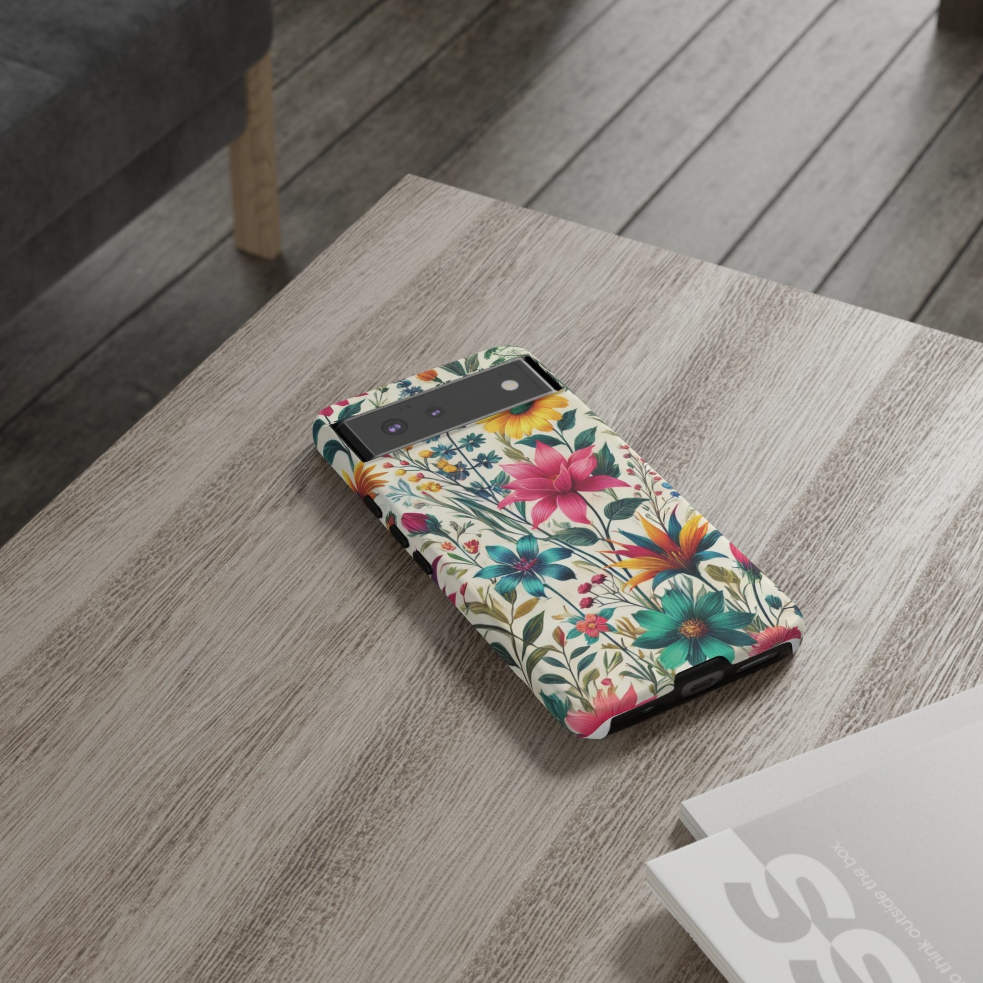Wildflowers Boho Chic Design Phone Case - Stylish, Protective Cover for All Models Gift for Mom Accessory Gift for Her