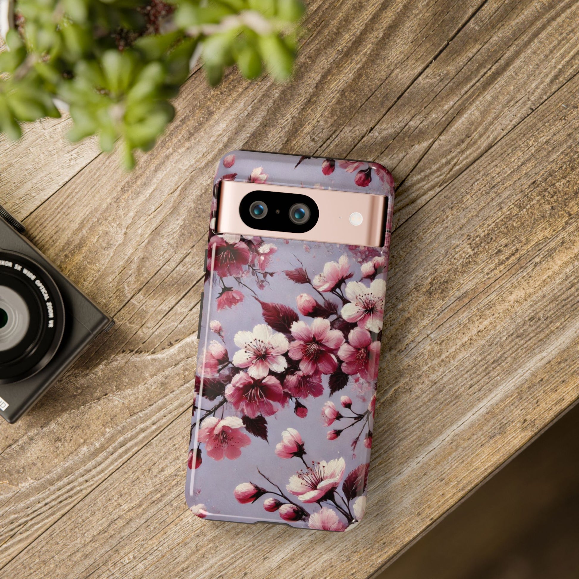 Lavender Floral Phone Case | Fall-Inspired Protective Cover for iPhone, Samsung & Pixel – Perfect Gift for Her