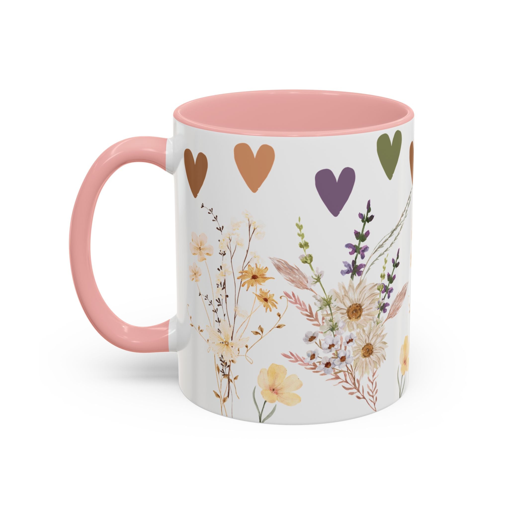 Tasse en céramique Wildflower – Cadeau élégant pour les amateurs de café ou de thé – Parfait pour la fête des mères, les anniversaires et pour ajouter du charme à toute cuisine.