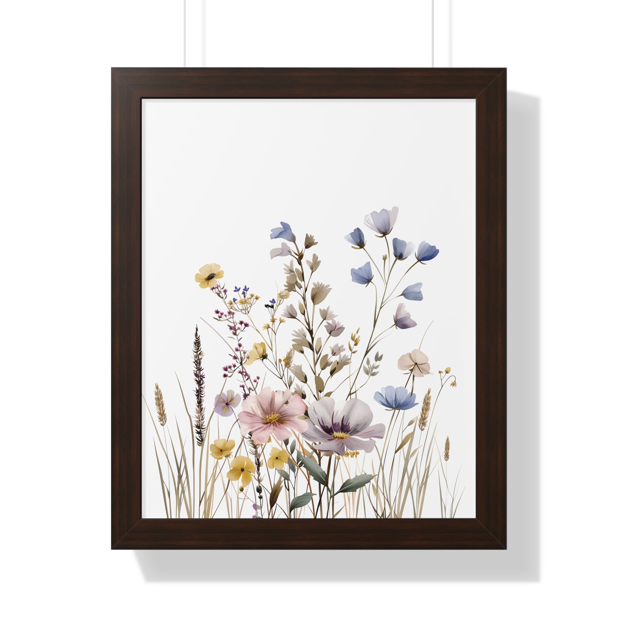 Minimalist Floral Framed Vertical Poster Elegance in Every Stroke Framed Vertical Posters Oil Art Mastery on Archival Matte Paper, Securely Encased in Black, White, or Walnut Frames with Durable Acrylic Protection Ready to Hang  Timelessly Crafted..