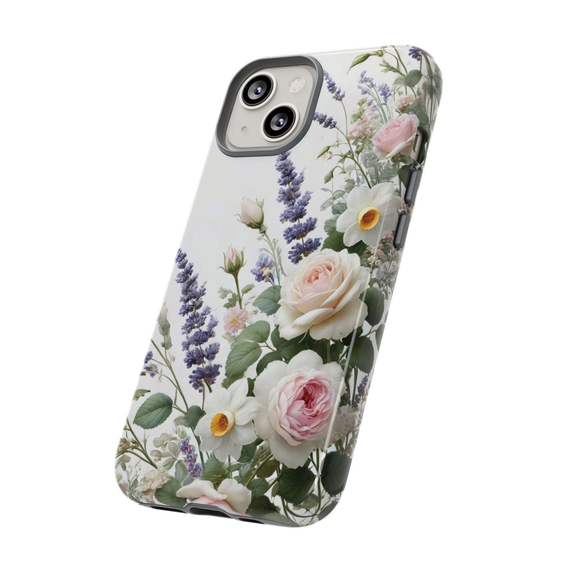 Boho Floral Fall Phone Case for iPhone 17,16  21 23 Samsung, and Pixel | Stylish Protective Cover Gift for Her Perfect for Floral Lover
