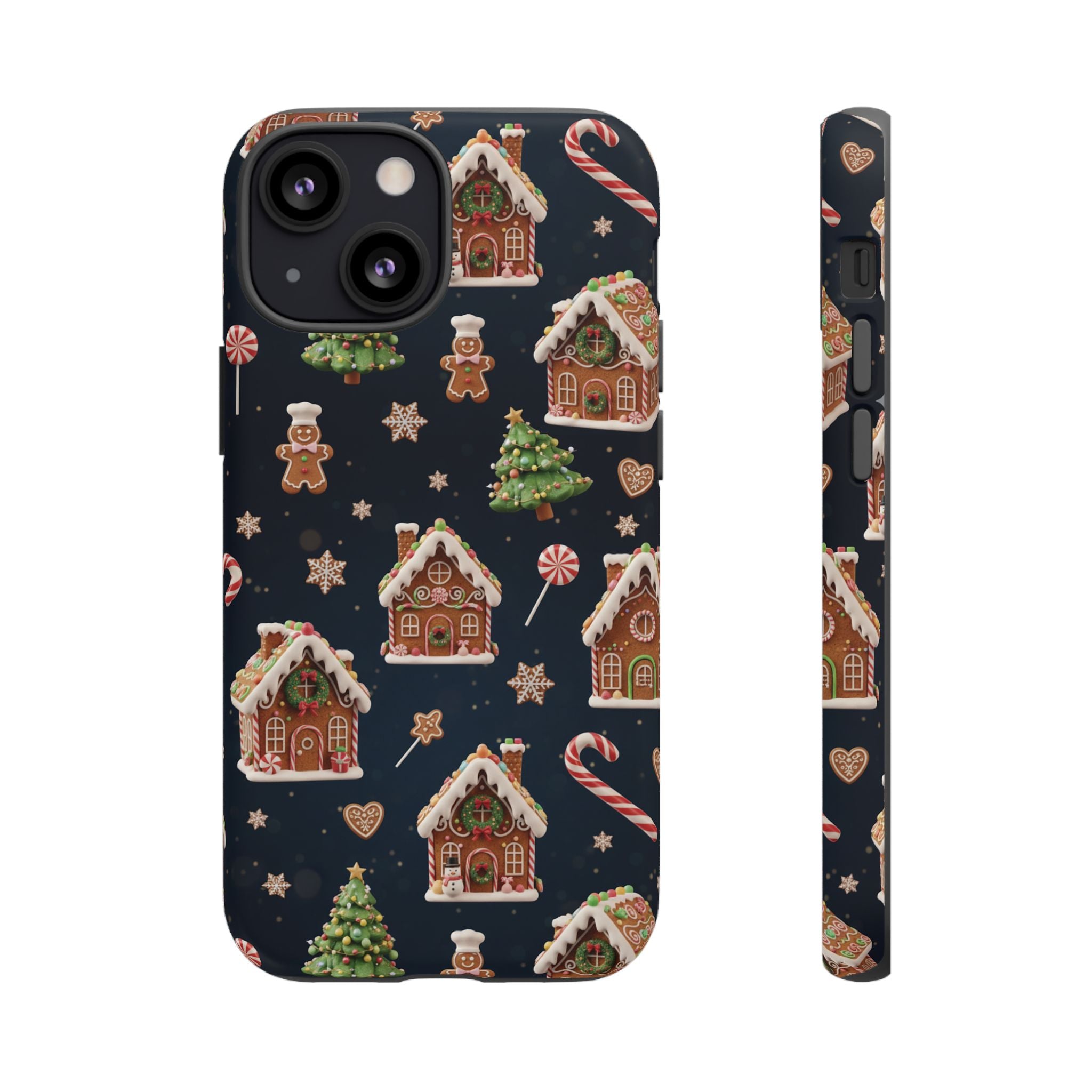 3D Gingerbread House Christmas Phone Case | Premium Holiday Gift Cover for iPhone 17, iPhone, and Samsung Galaxy Gift for Her or Him