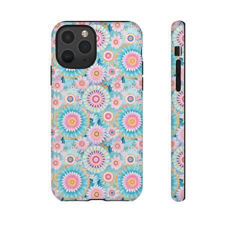 Boho Modern Watercolor Abstract Phone Case Compatible with iPhone, Samsung & More - Stylish, Durable Protection with Vibrant Artistic Design Perfect Gift for Her