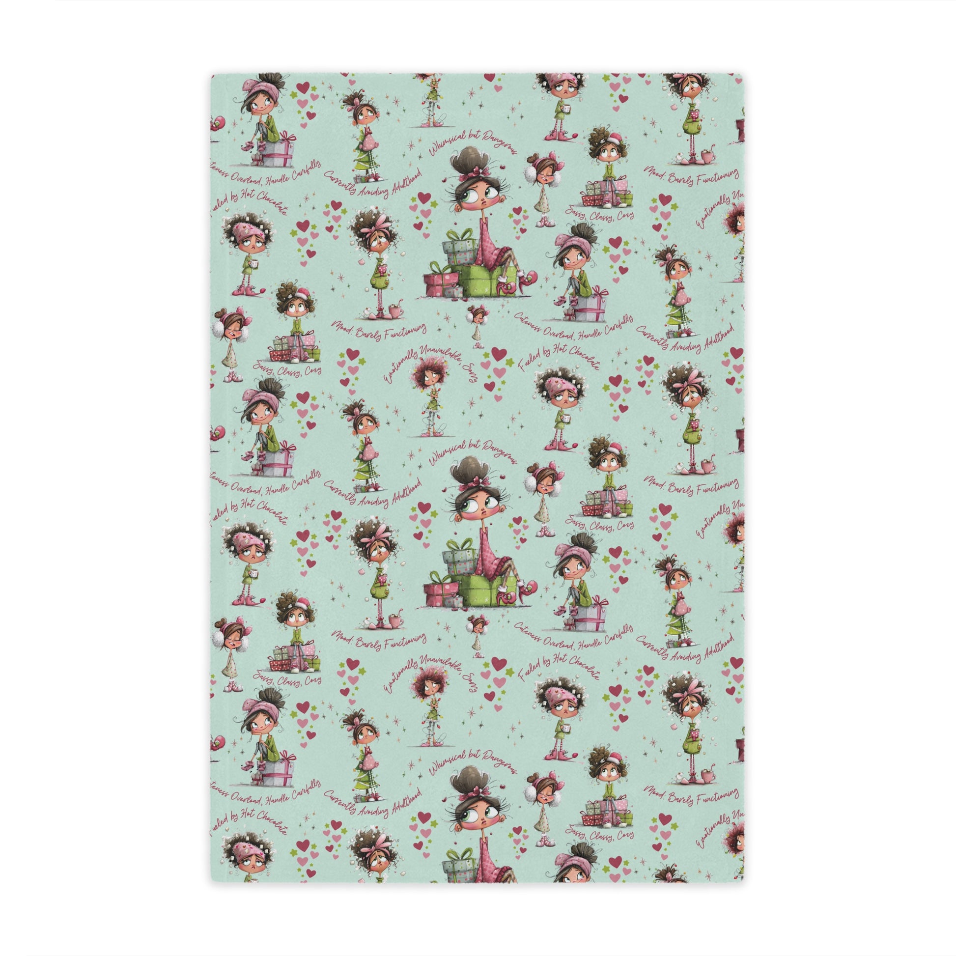 Whimsical Minky Blanket for Cozy Comfort