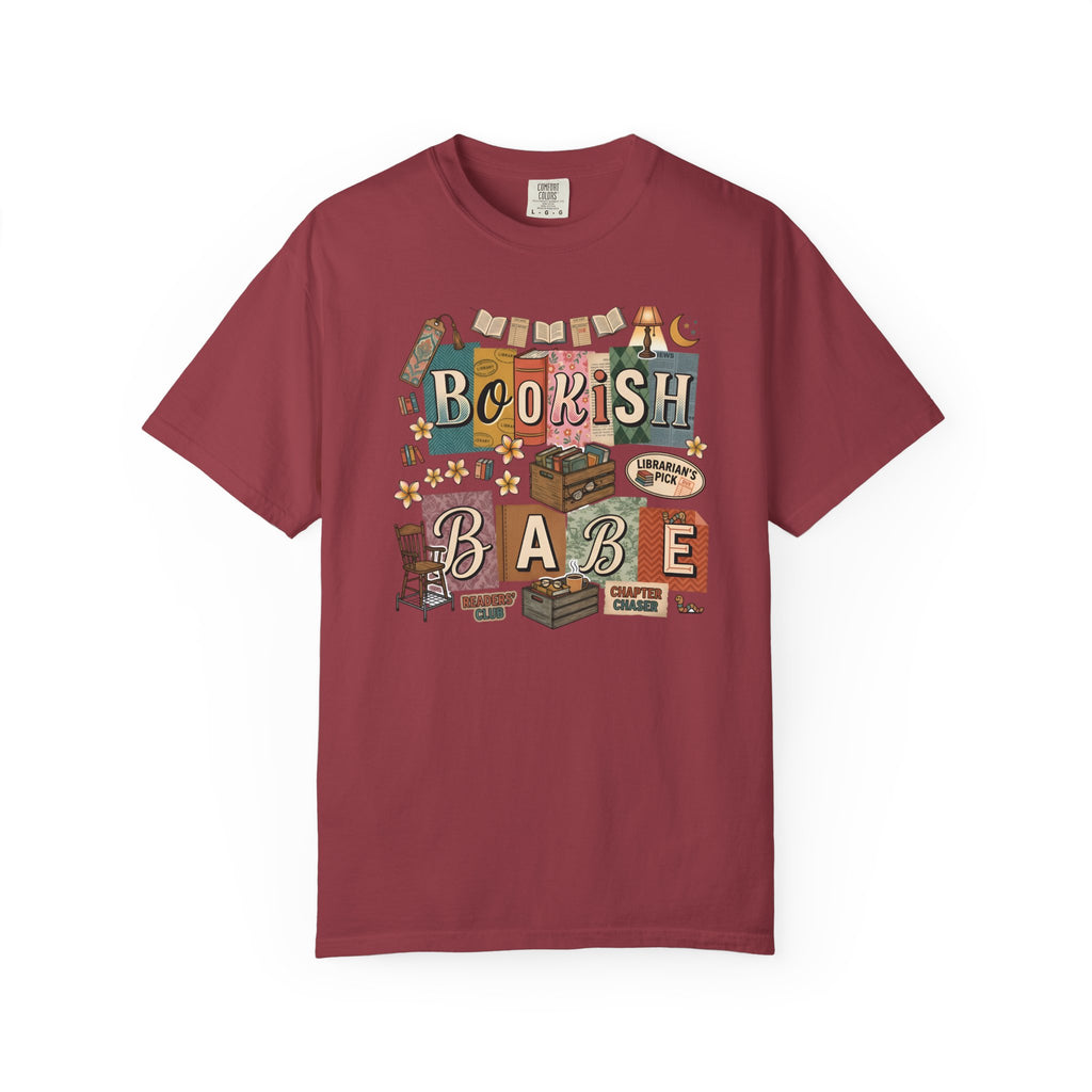 Bookish Babe Reader T-Shirt — Book Lover Tee for Teachers & Avid Readers