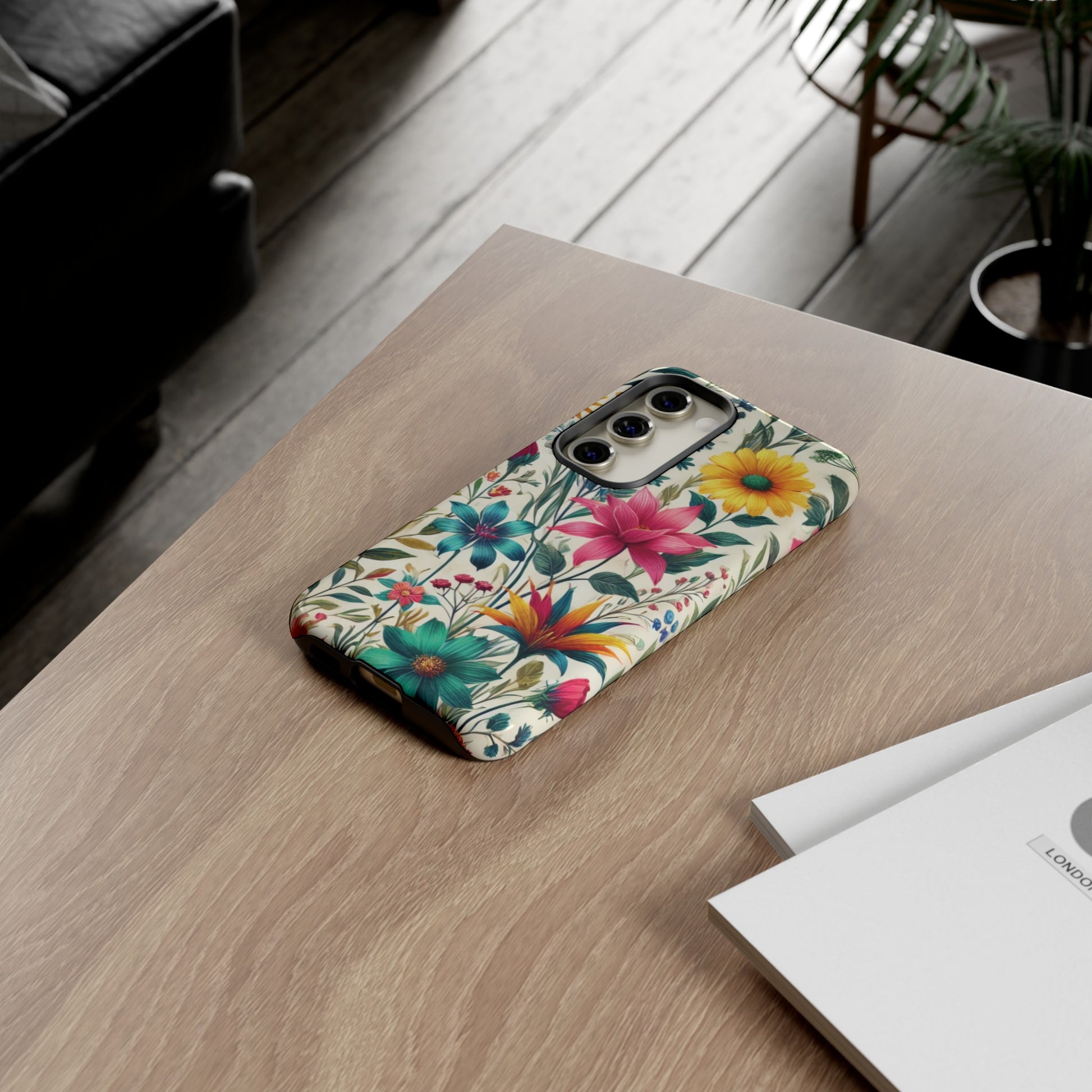 Wildflowers Boho Chic Design Phone Case - Stylish, Protective Cover for All Models Gift for Mom Accessory Gift for Her