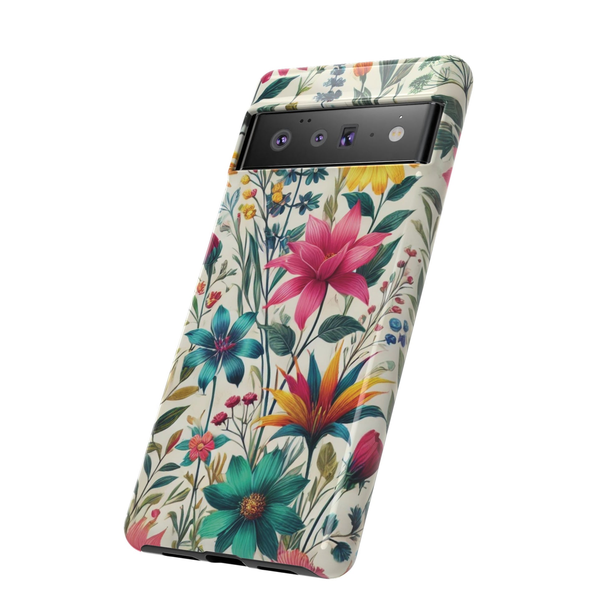 Wildflowers Boho Chic Design Phone Case - Stylish, Protective Cover for All Models Gift for Mom Accessory Gift for Her