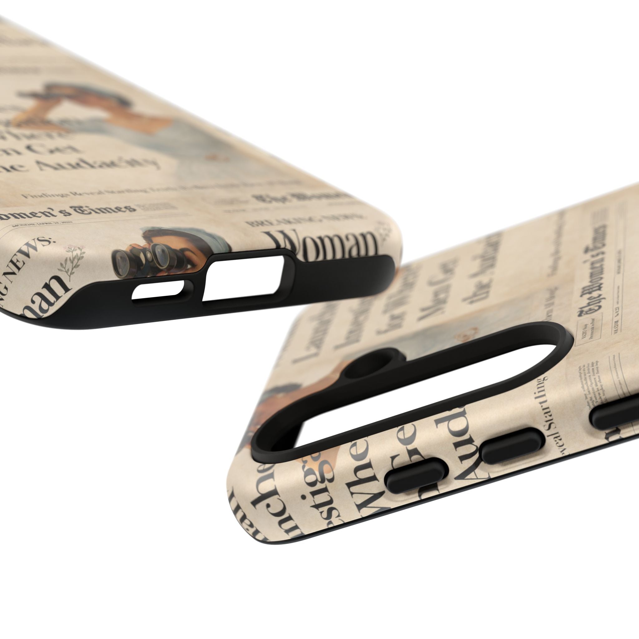 Funny Vintage Sarcastic Women Phone Case | Retro Sarcasm Text Design