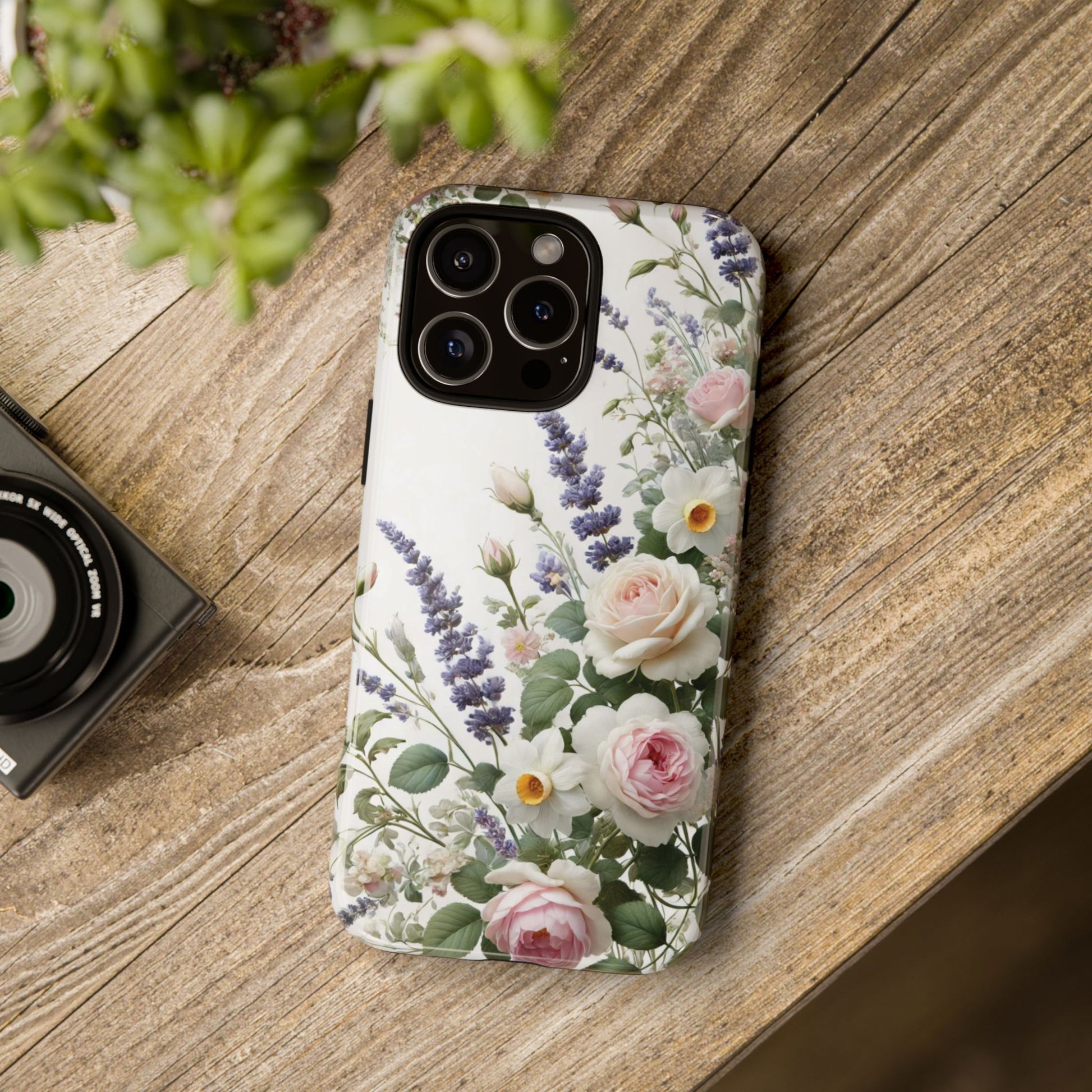 Boho Floral Fall Phone Case for iPhone 16 pro15 14 13 12  21 23 Samsung, and Pixel | Stylish Protective Cover Gift for Her Perfect for Floral Lover