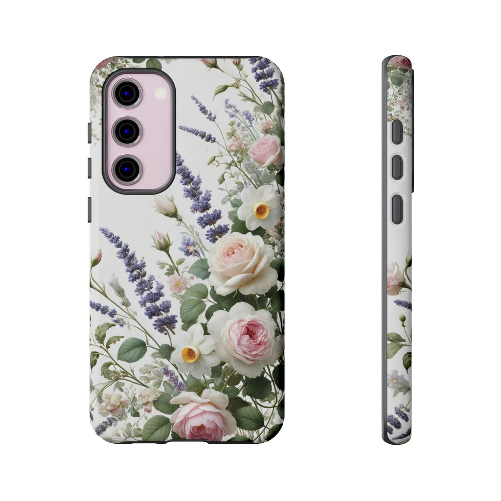 Boho Floral Fall Phone Case for iPhone 16 pro15 14 13 12  21 23 Samsung, and Pixel | Stylish Protective Cover Gift for Her Perfect for Floral Lover
