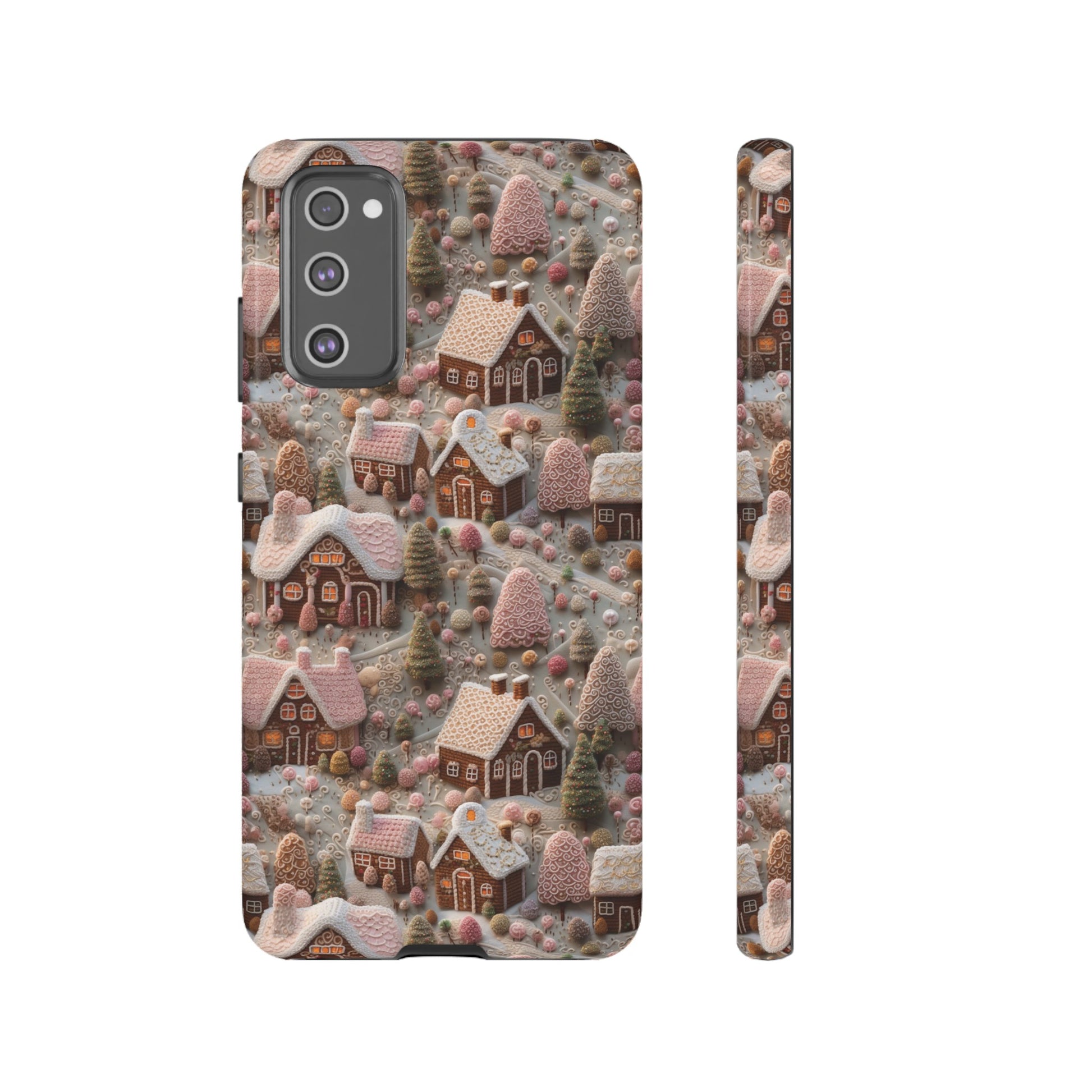 Gingerbread House 3D Phone Case Durable for iPhone Samsung Gift iPhone 15, 14, 13 Samsung Pixel Gift for Mom Accessory Gift for Her